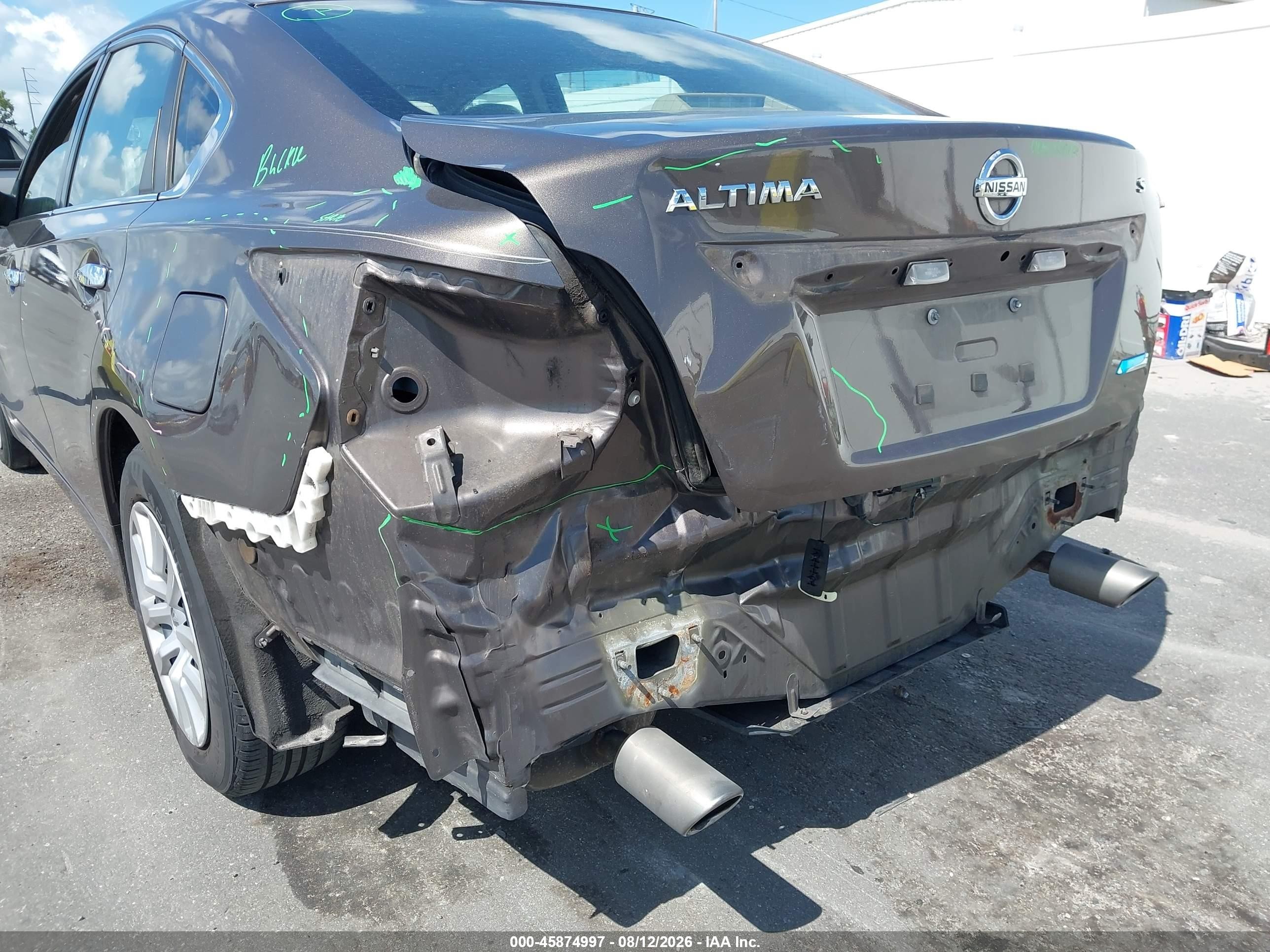2014 Nissan Altima 2.5 S Brown vin: 1N4AL3AP8EC165766