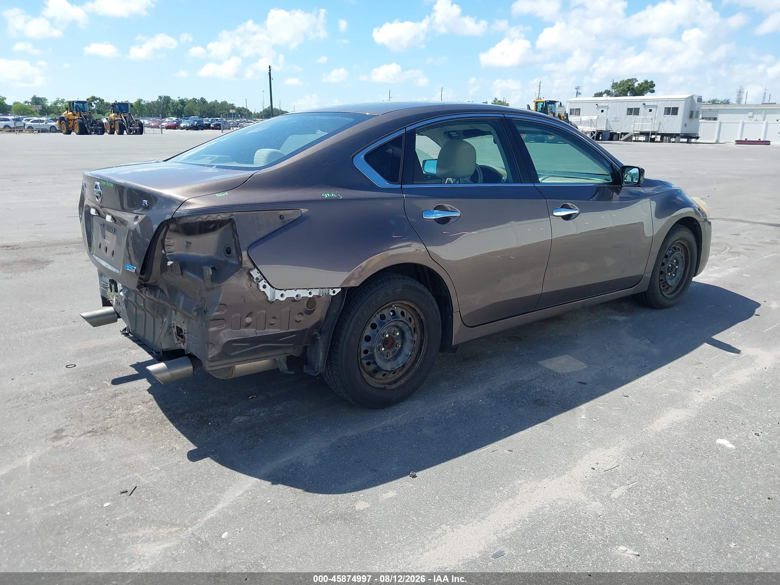 2014 Nissan Altima 2.5 S Brown vin: 1N4AL3AP8EC165766