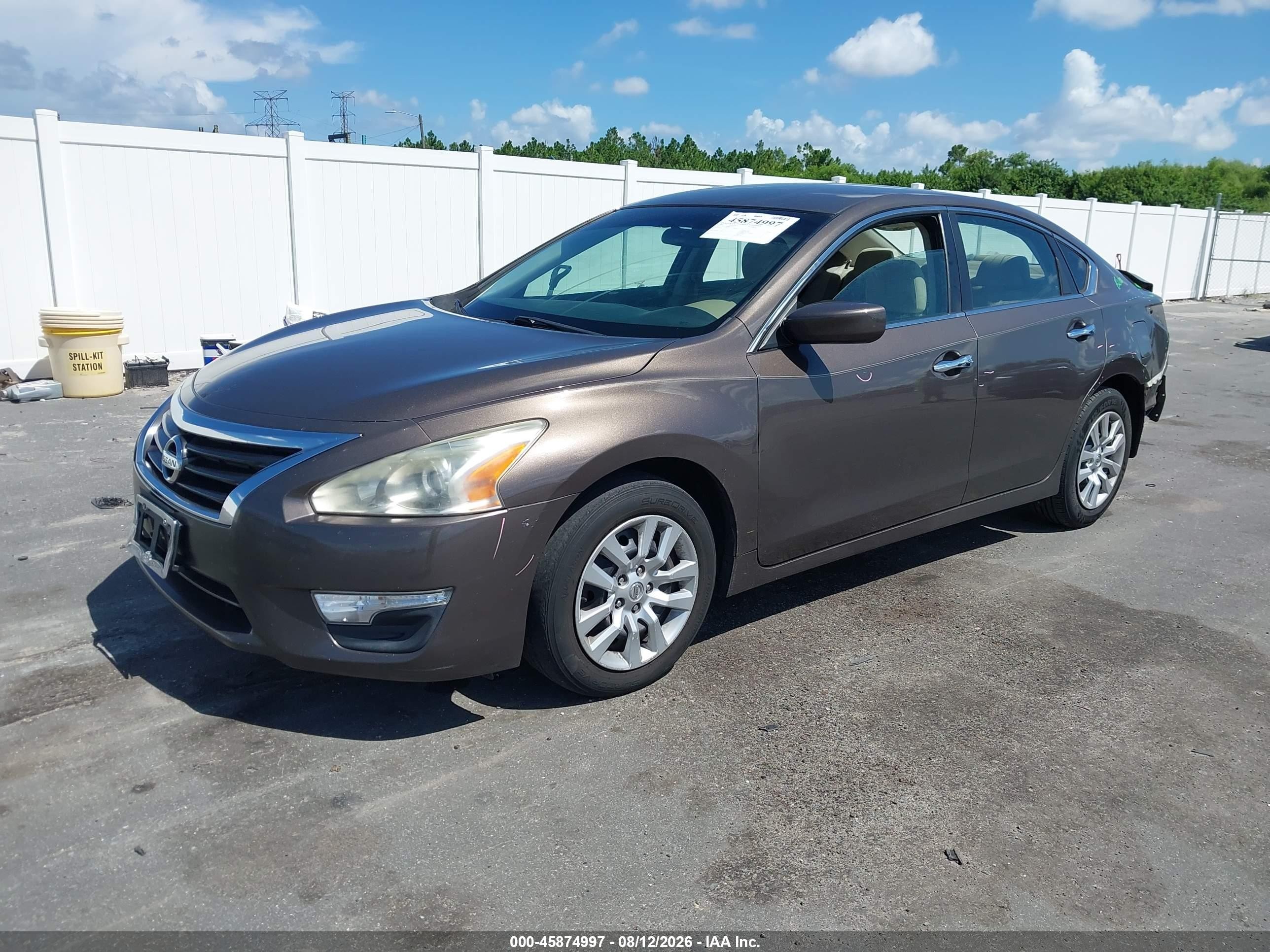 2014 Nissan Altima 2.5 S Brown vin: 1N4AL3AP8EC165766