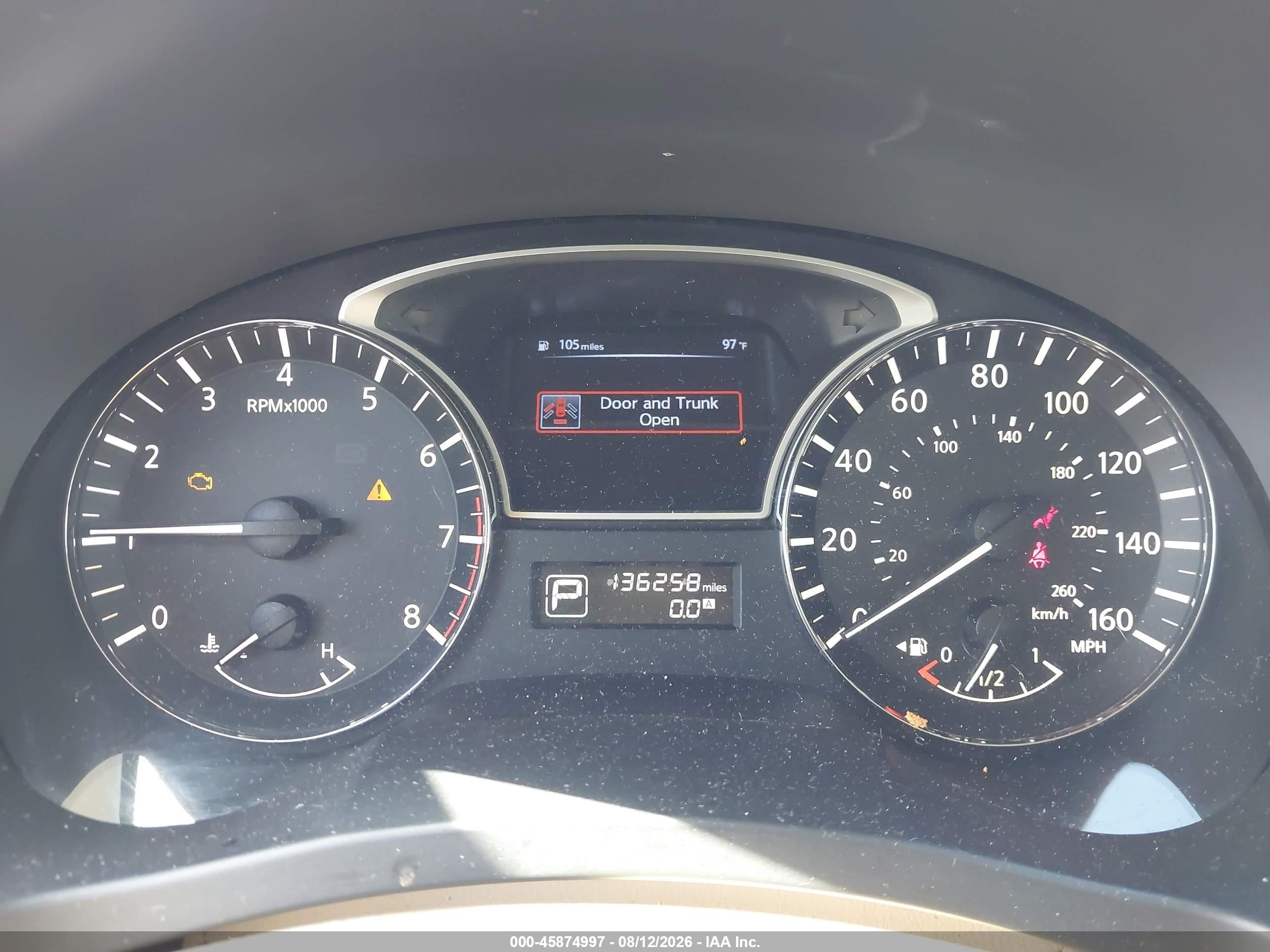 2014 Nissan Altima 2.5 S Brown vin: 1N4AL3AP8EC165766