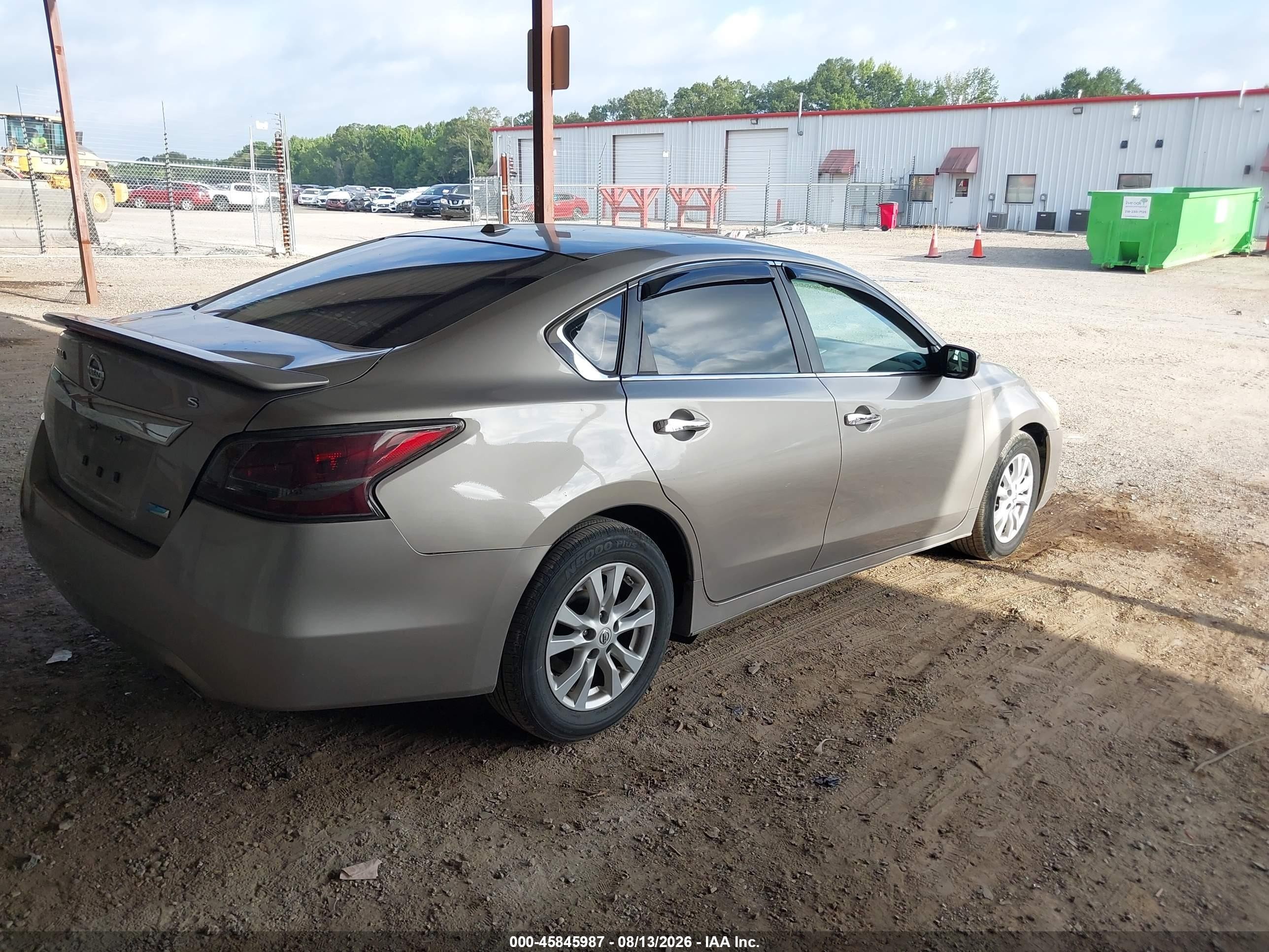 2014 Nissan Altima 2.5 S Желто-коричневый vin: 1N4AL3AP8EC171115