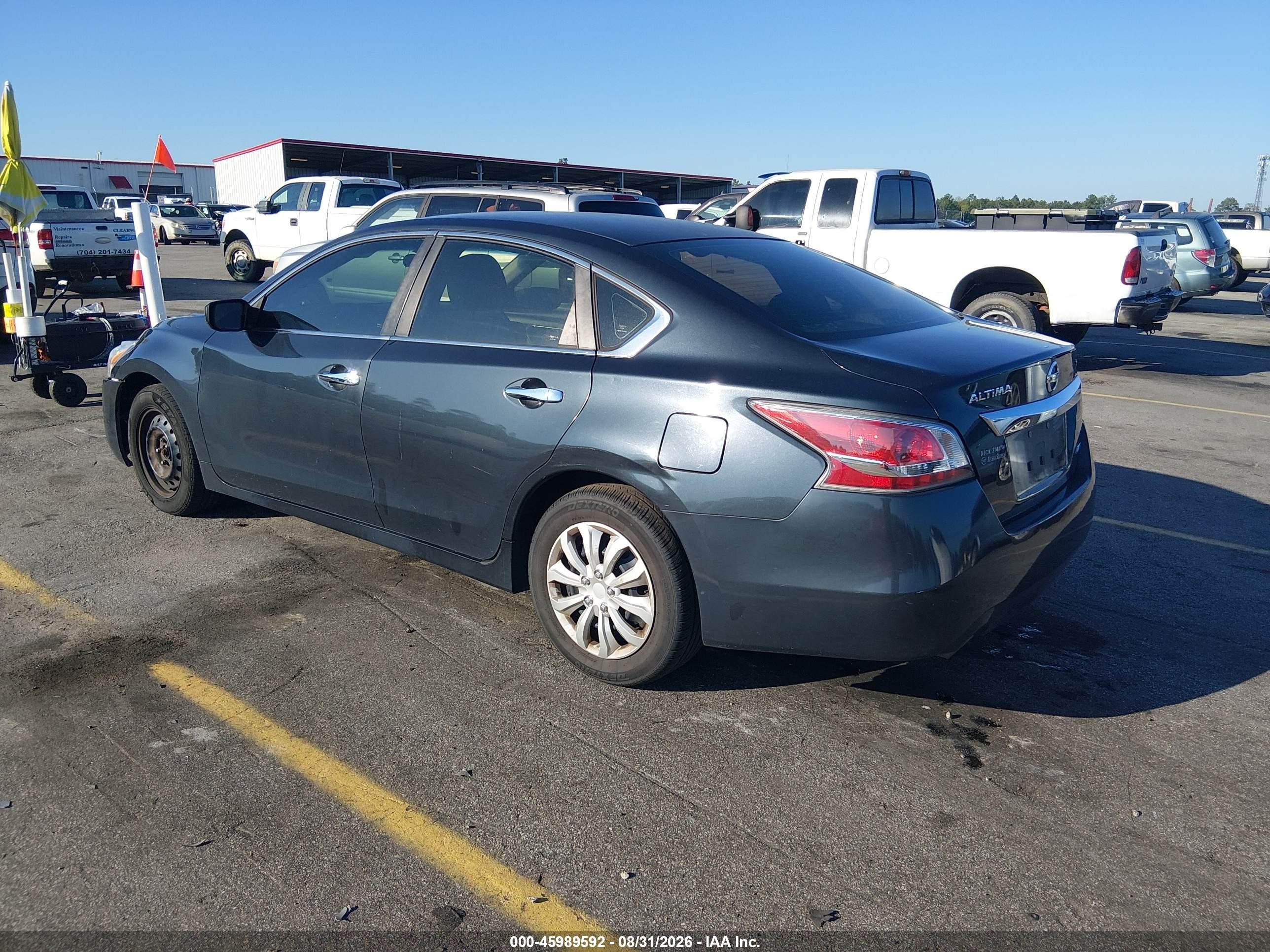 2014 Nissan Altima 2.5 S Gray vin: 1N4AL3AP8EC178646