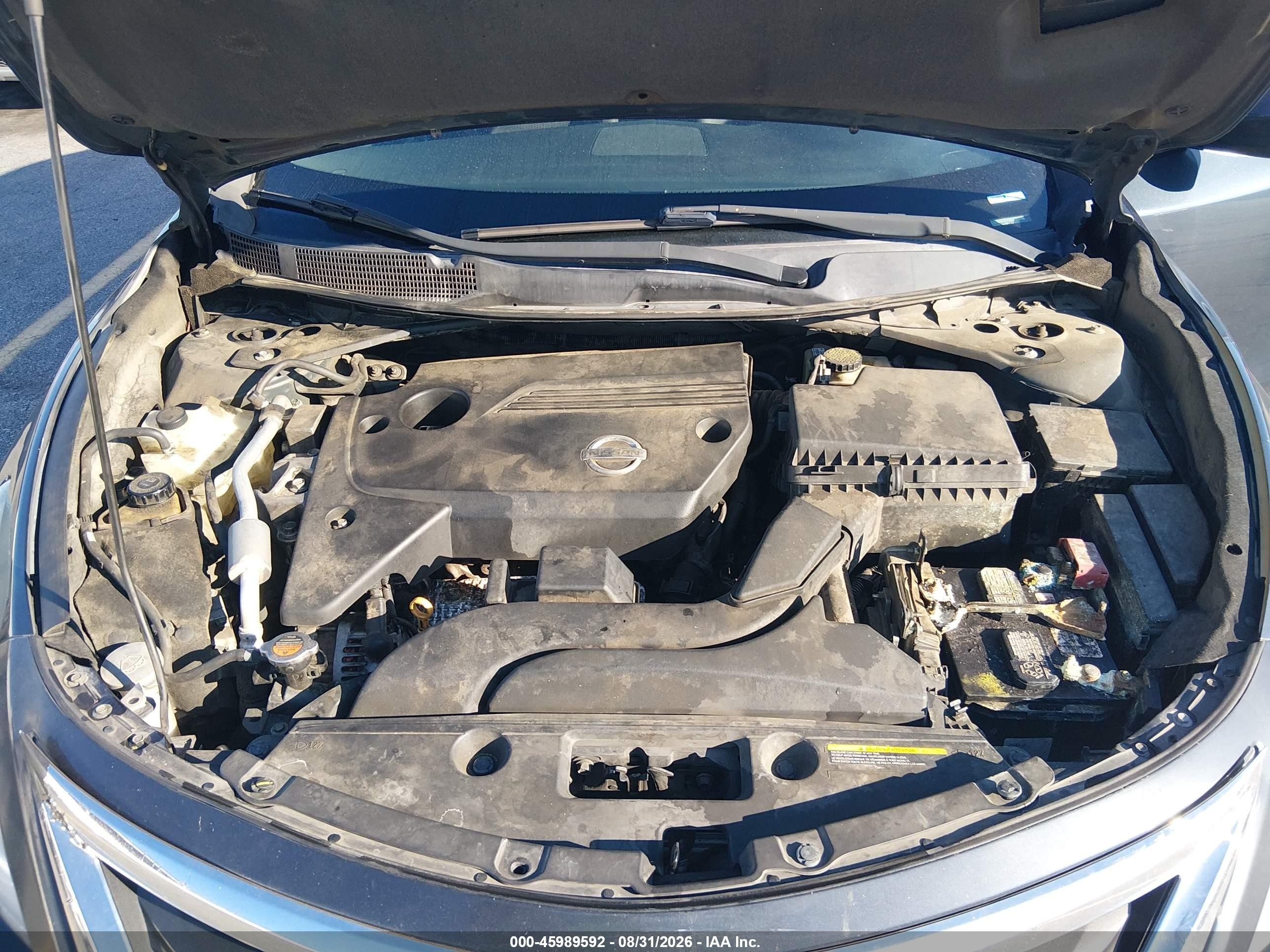 2014 Nissan Altima 2.5 S Gray vin: 1N4AL3AP8EC178646