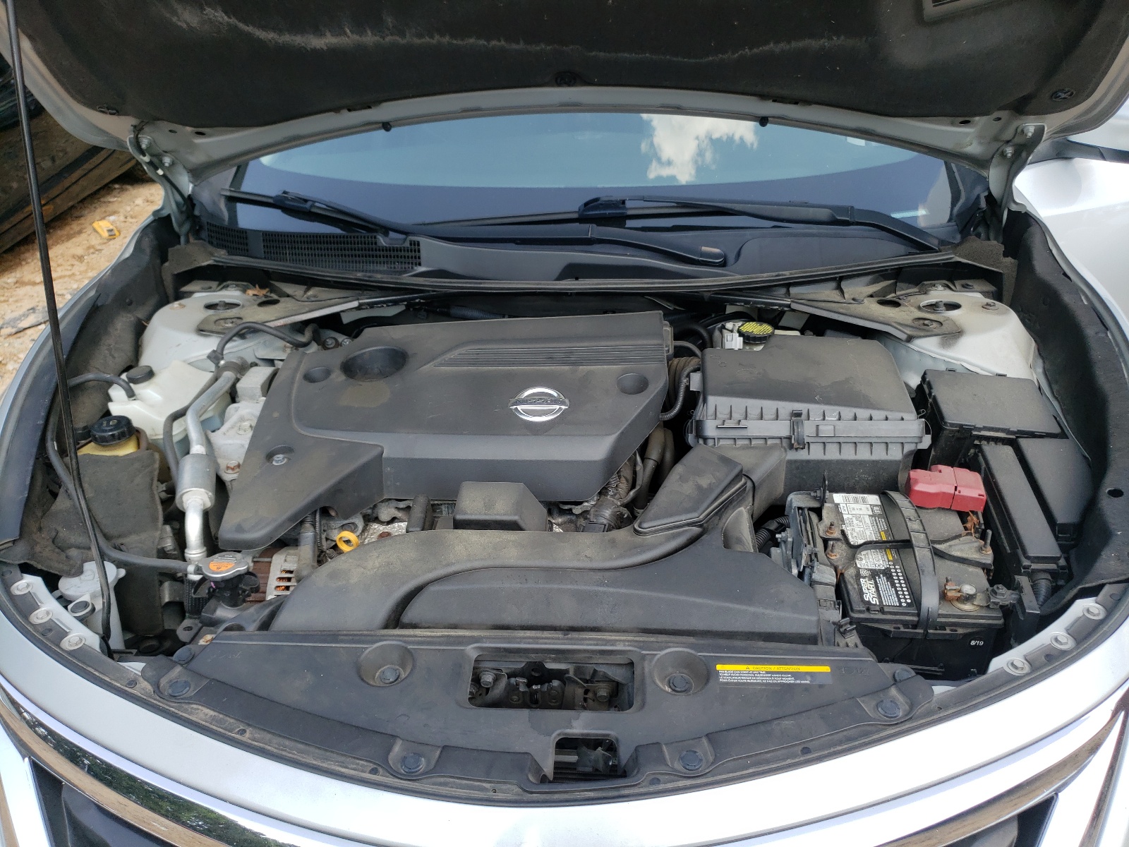 2014 Nissan Altima 2.5 Серебряный vin: 1N4AL3AP8EC179246