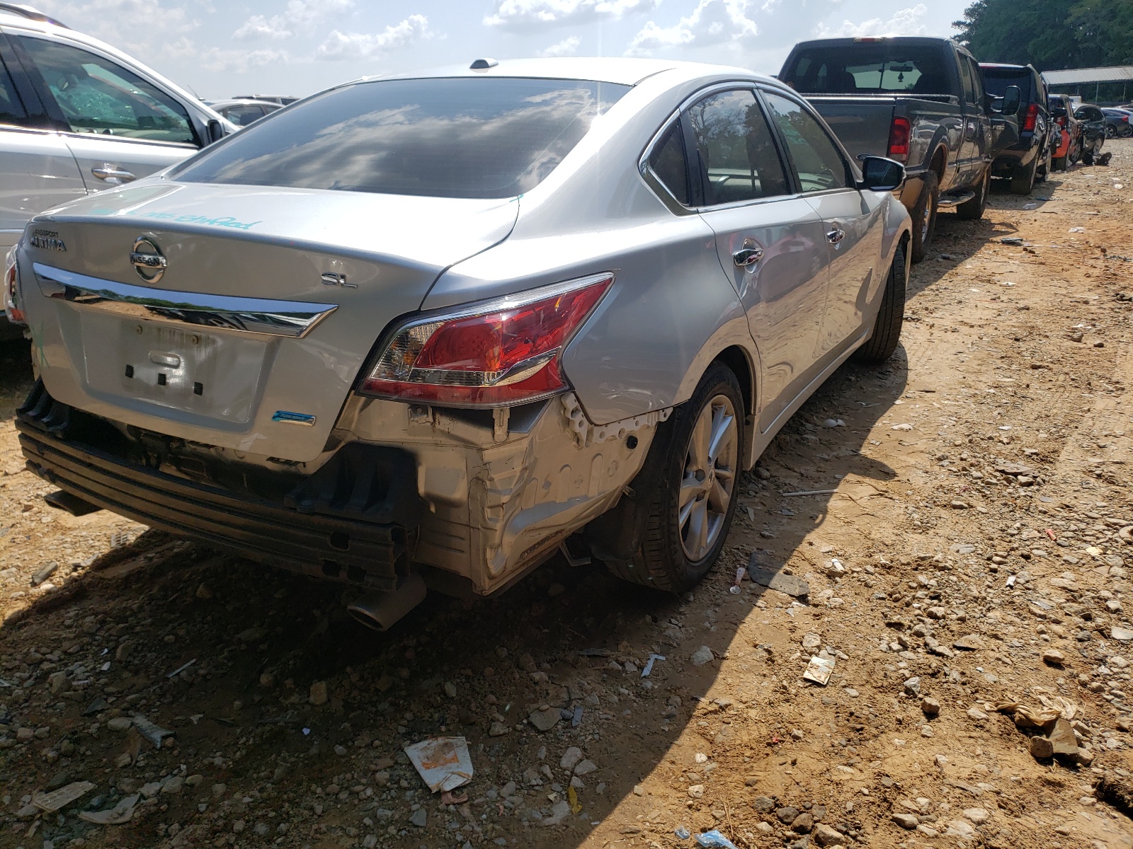 2014 Nissan Altima 2.5 Серебряный vin: 1N4AL3AP8EC179246