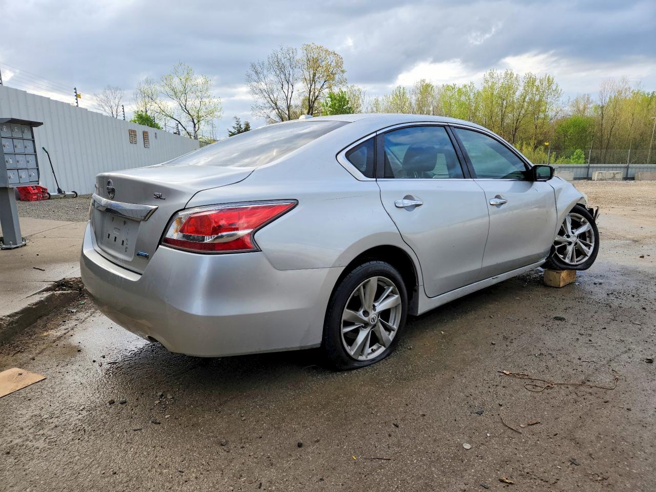2014 Nissan Altima 2.5 Sl Silver vin: 1N4AL3AP8EC179246