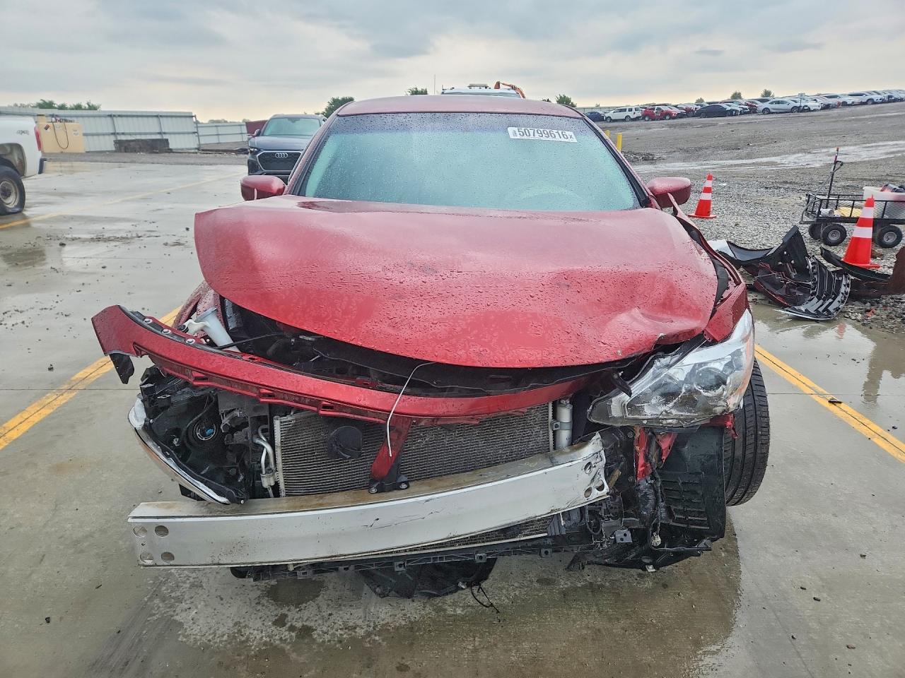 2014 Nissan Altima 2.5 Red vin: 1N4AL3AP8EC182390