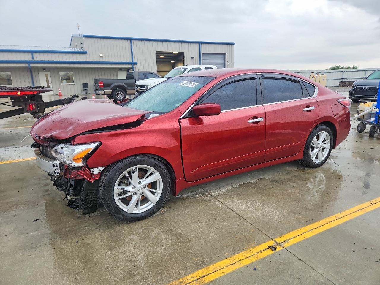 2014 Nissan Altima 2.5 Красный vin: 1N4AL3AP8EC182390