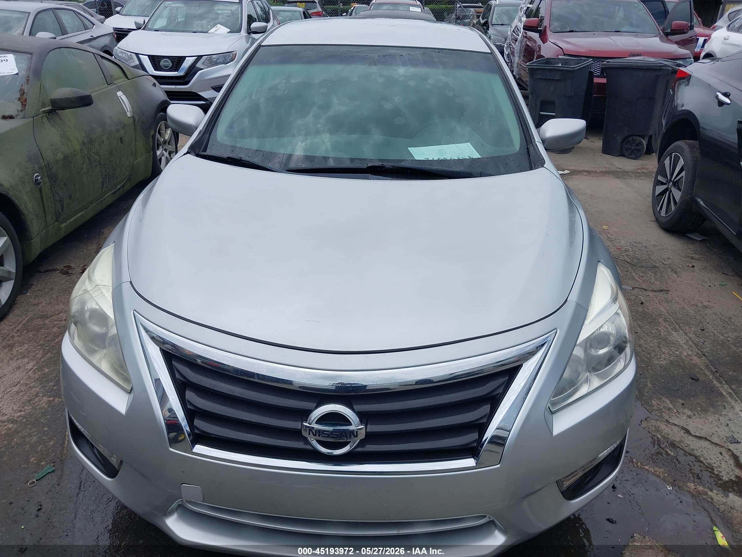 2014 Nissan Altima 2.5 S Silver vin: 1N4AL3AP8EC184186