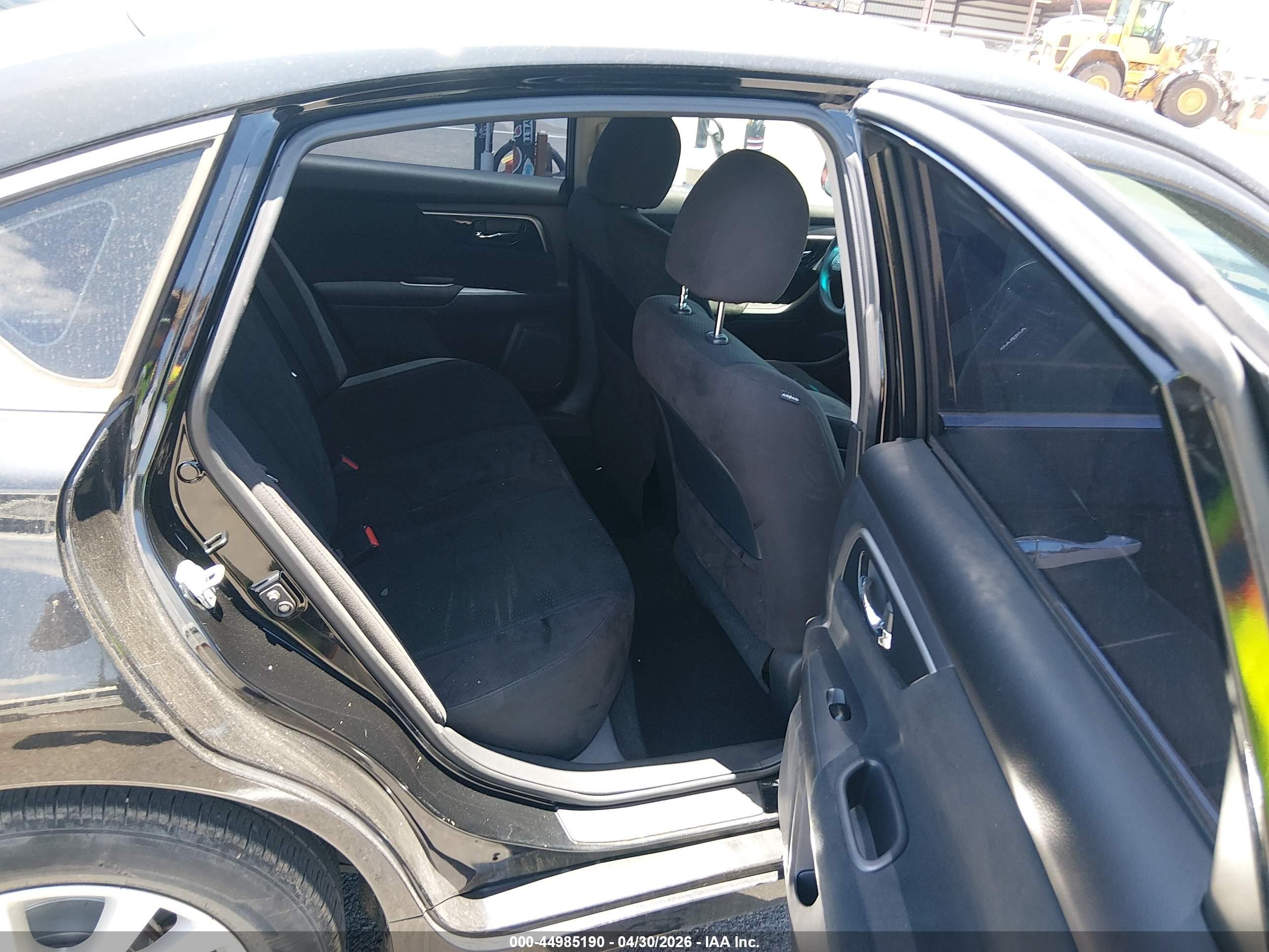 2014 Nissan Altima 2.5 S Black vin: 1N4AL3AP8EC184527