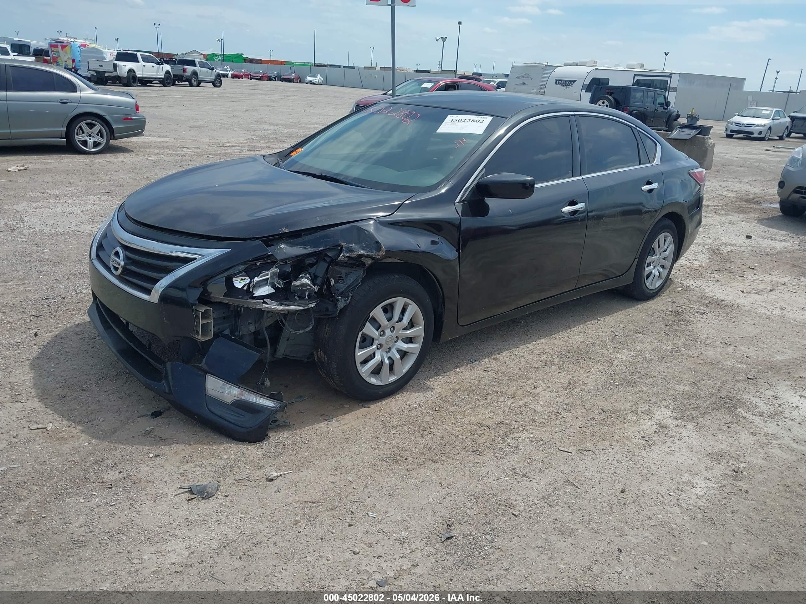 2014 Nissan Altima 2.5 S Black vin: 1N4AL3AP8EC185385