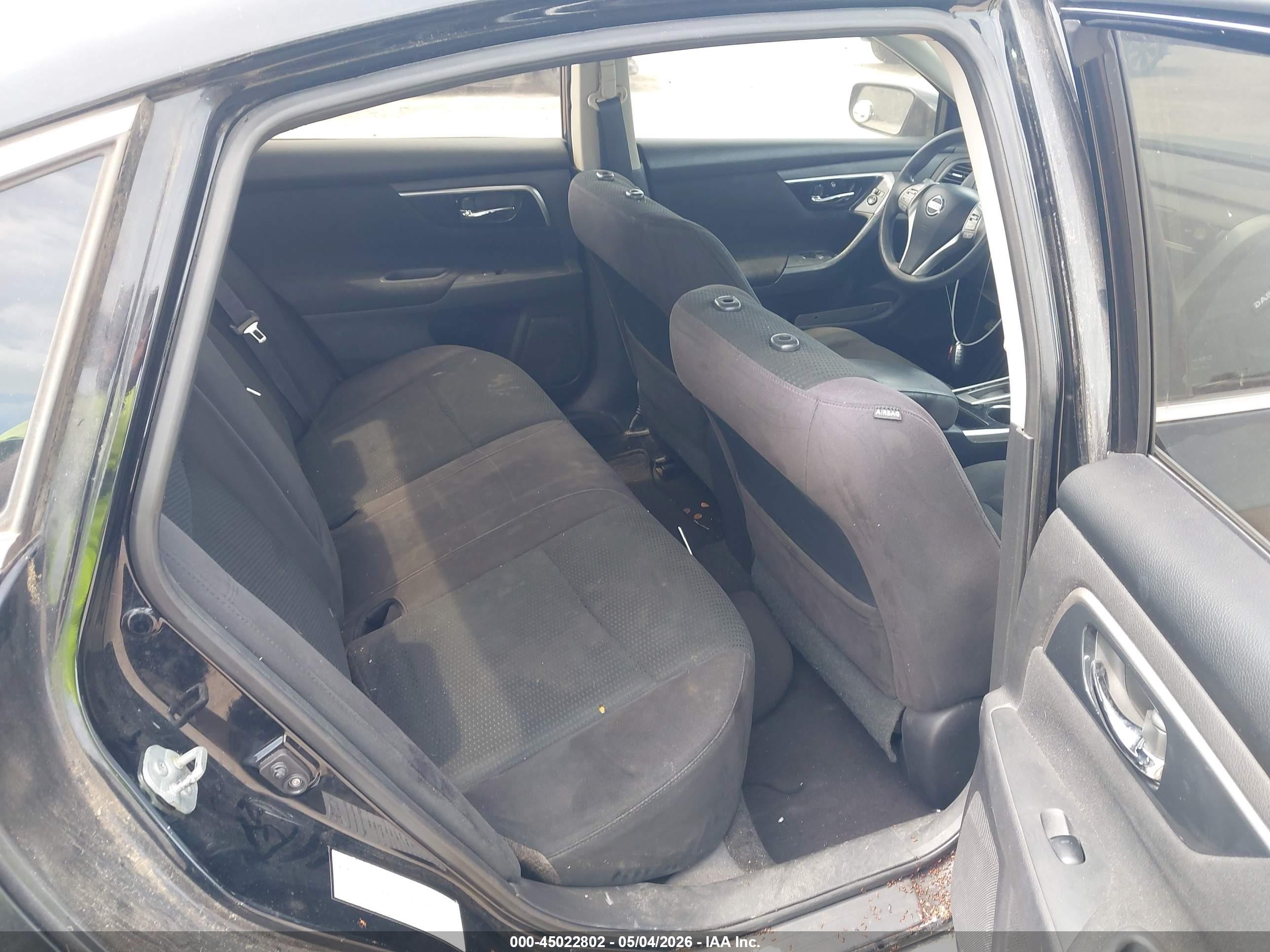 2014 Nissan Altima 2.5 S Black vin: 1N4AL3AP8EC185385