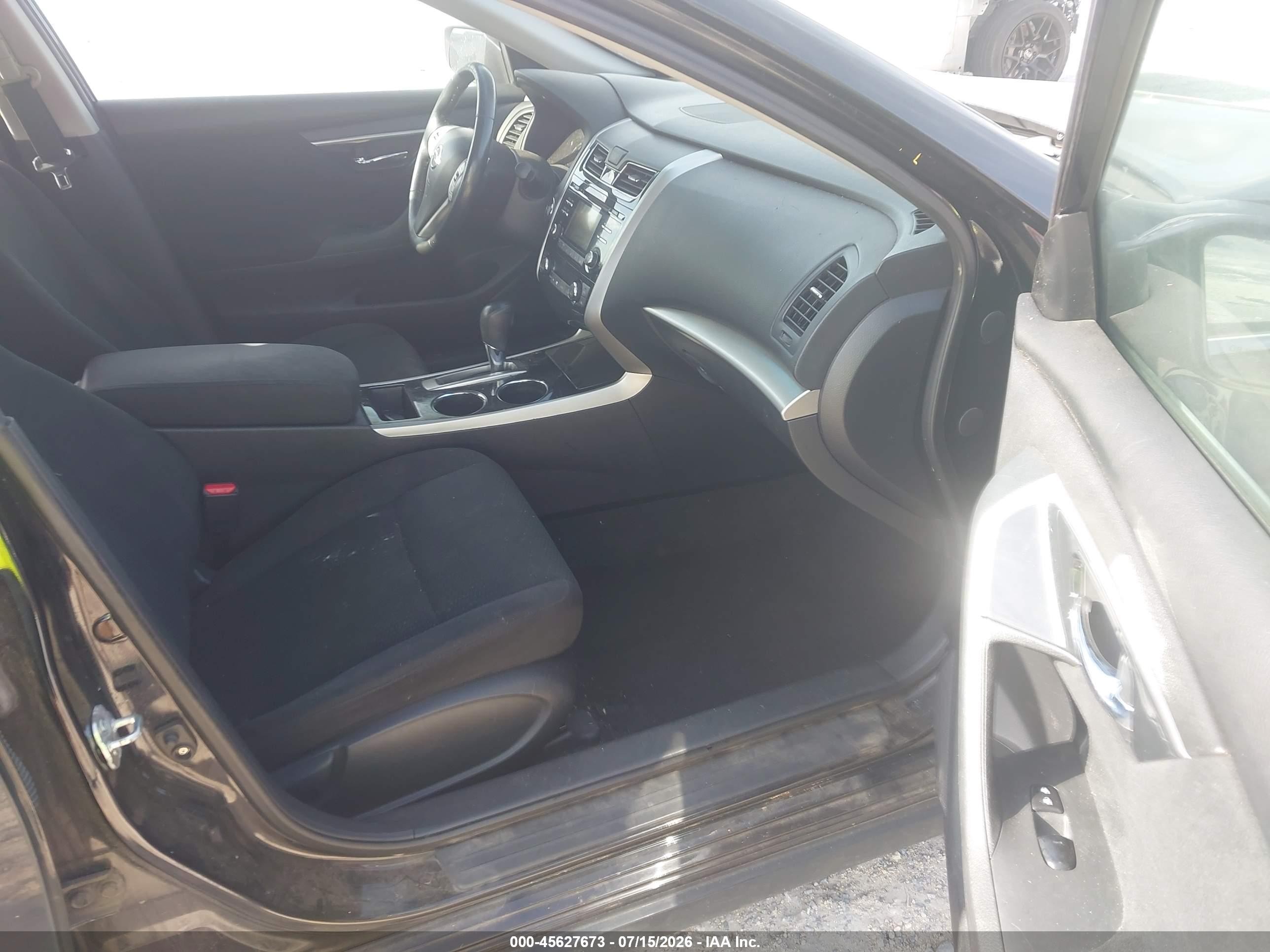 2014 Nissan Altima 2.5 Sv Black vin: 1N4AL3AP8EC186326