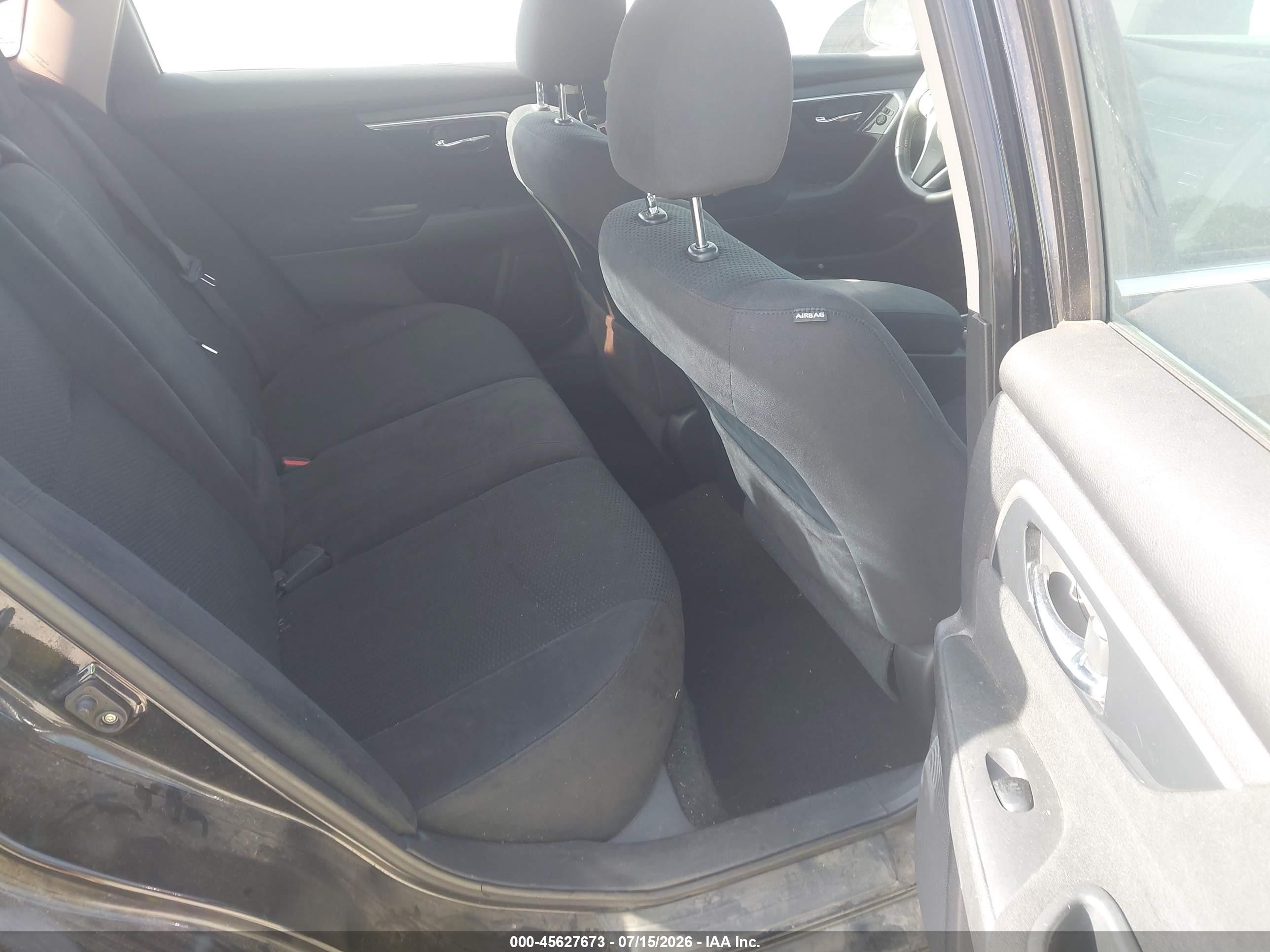 2014 Nissan Altima 2.5 Sv Black vin: 1N4AL3AP8EC186326