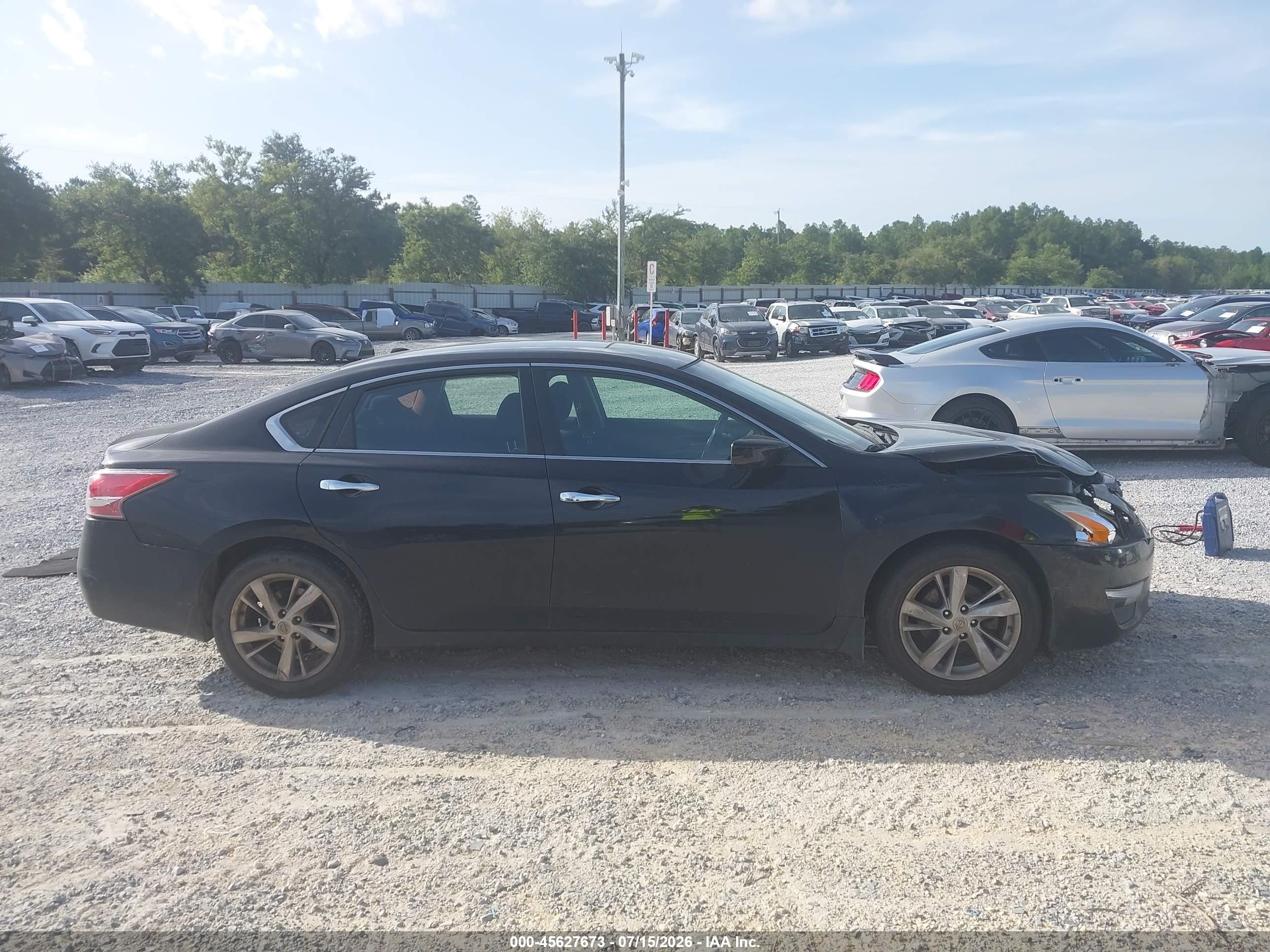 2014 Nissan Altima 2.5 Sv Black vin: 1N4AL3AP8EC186326