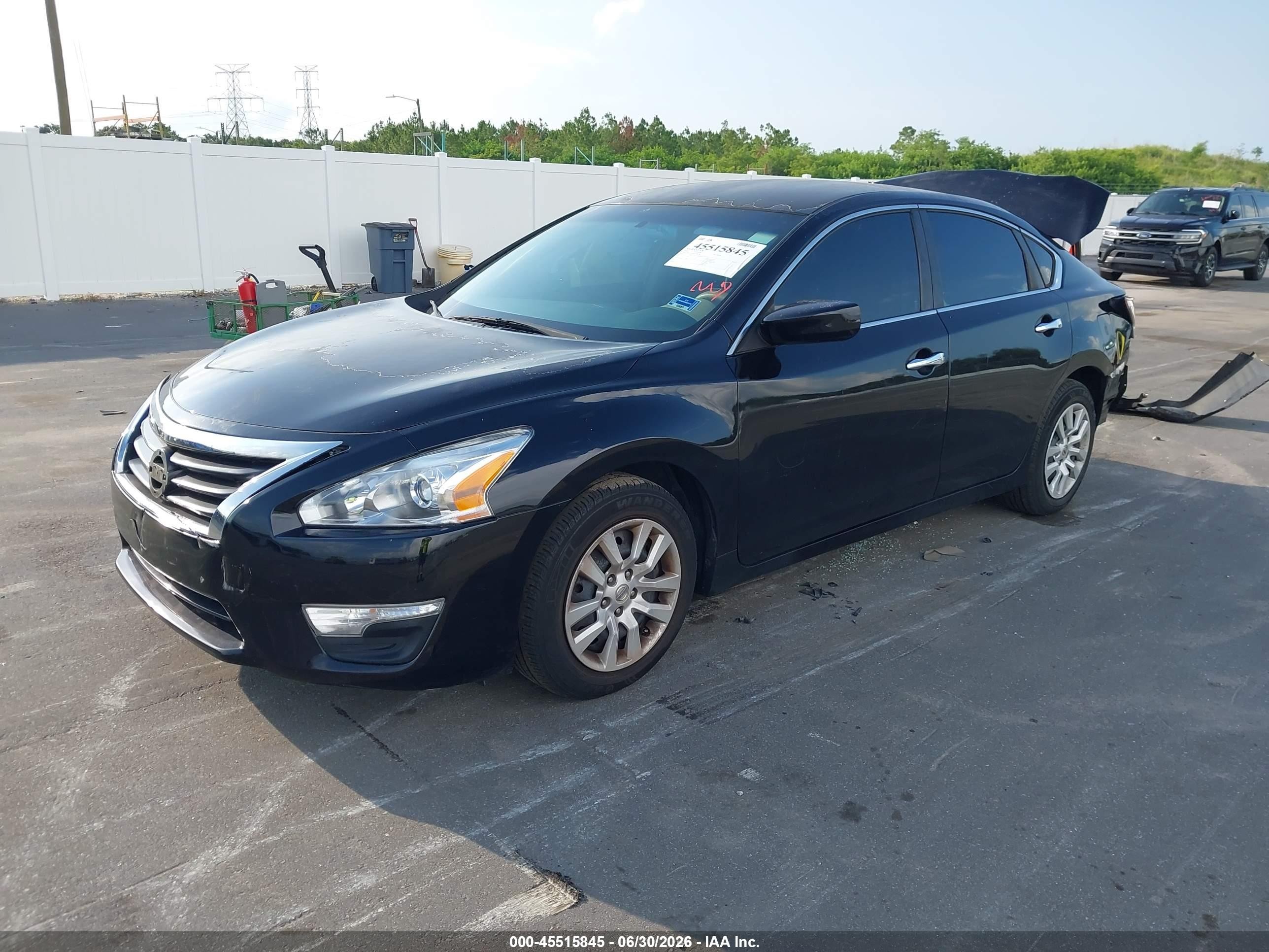 2014 Nissan Altima 2.5 S Black vin: 1N4AL3AP8EC188738