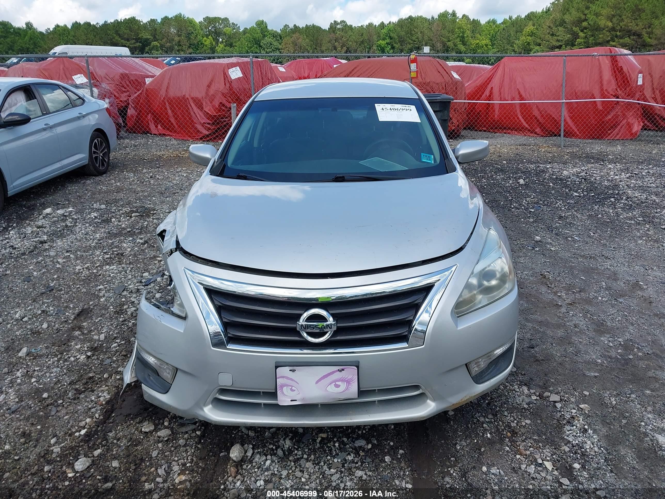 2014 Nissan Altima 2.5 Silver vin: 1N4AL3AP8EC190117