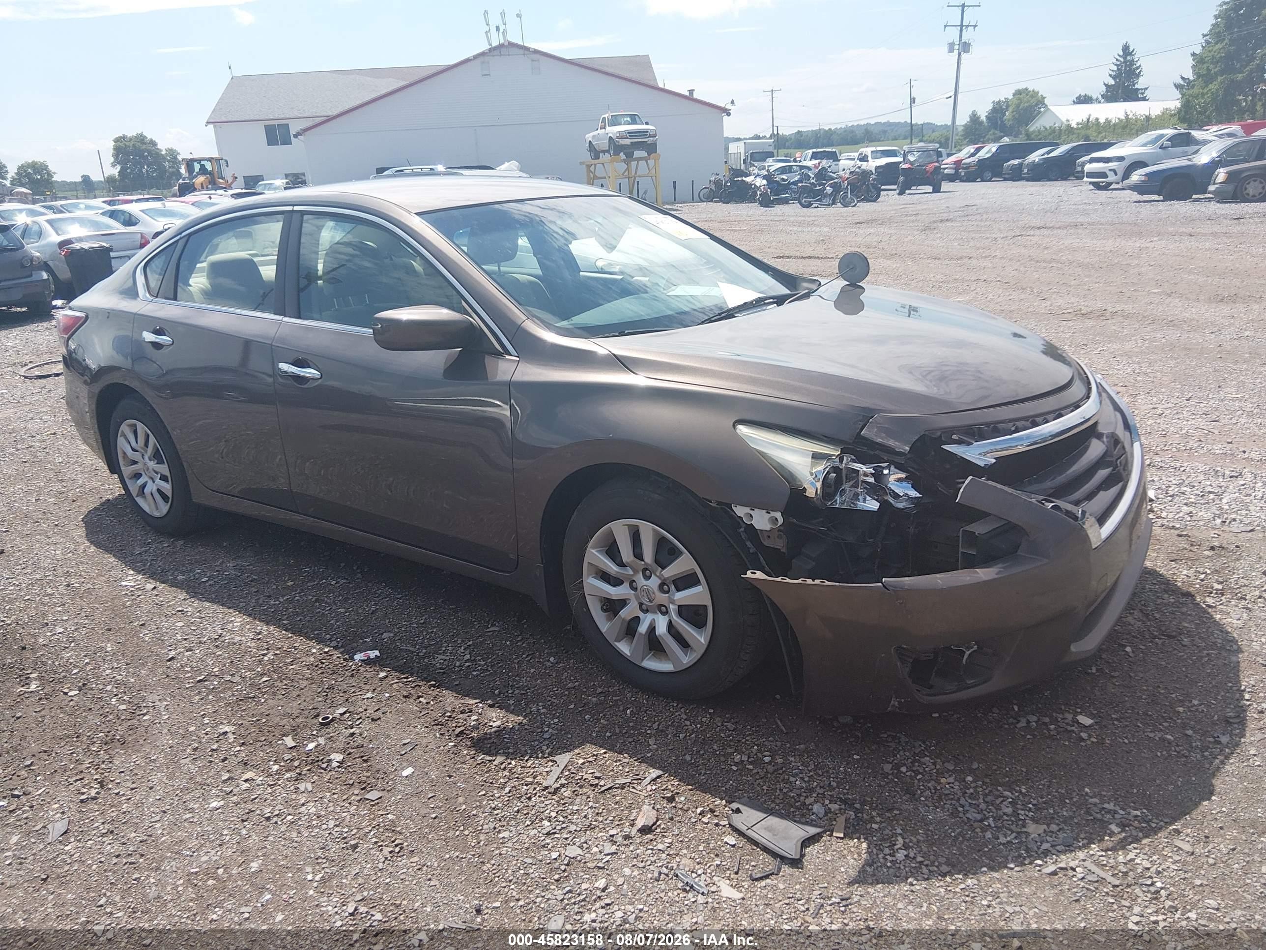 2014 Nissan Altima 2.5 S Gray vin: 1N4AL3AP8EC191025