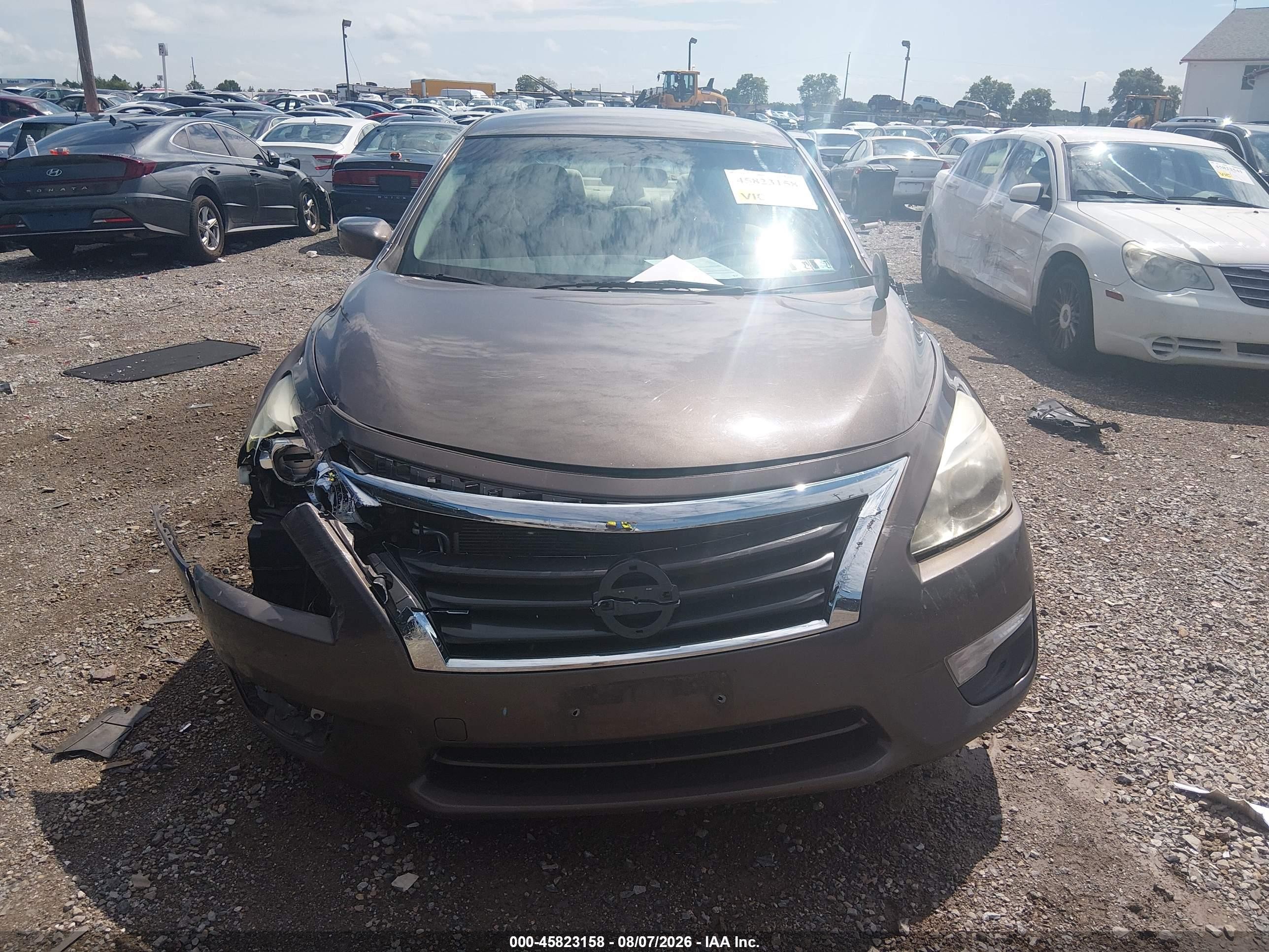 2014 Nissan Altima 2.5 S Серый vin: 1N4AL3AP8EC191025