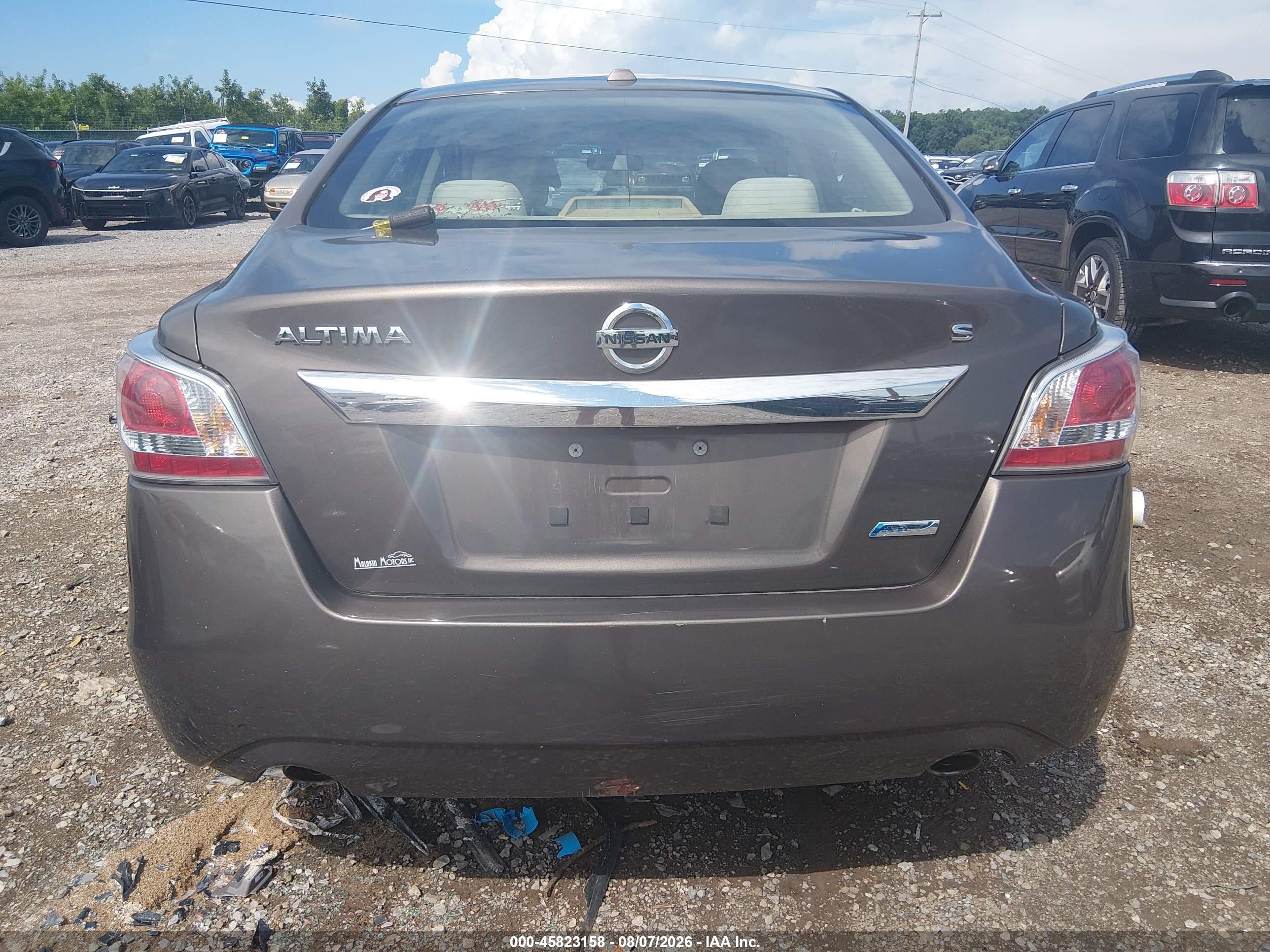 2014 Nissan Altima 2.5 S Серый vin: 1N4AL3AP8EC191025
