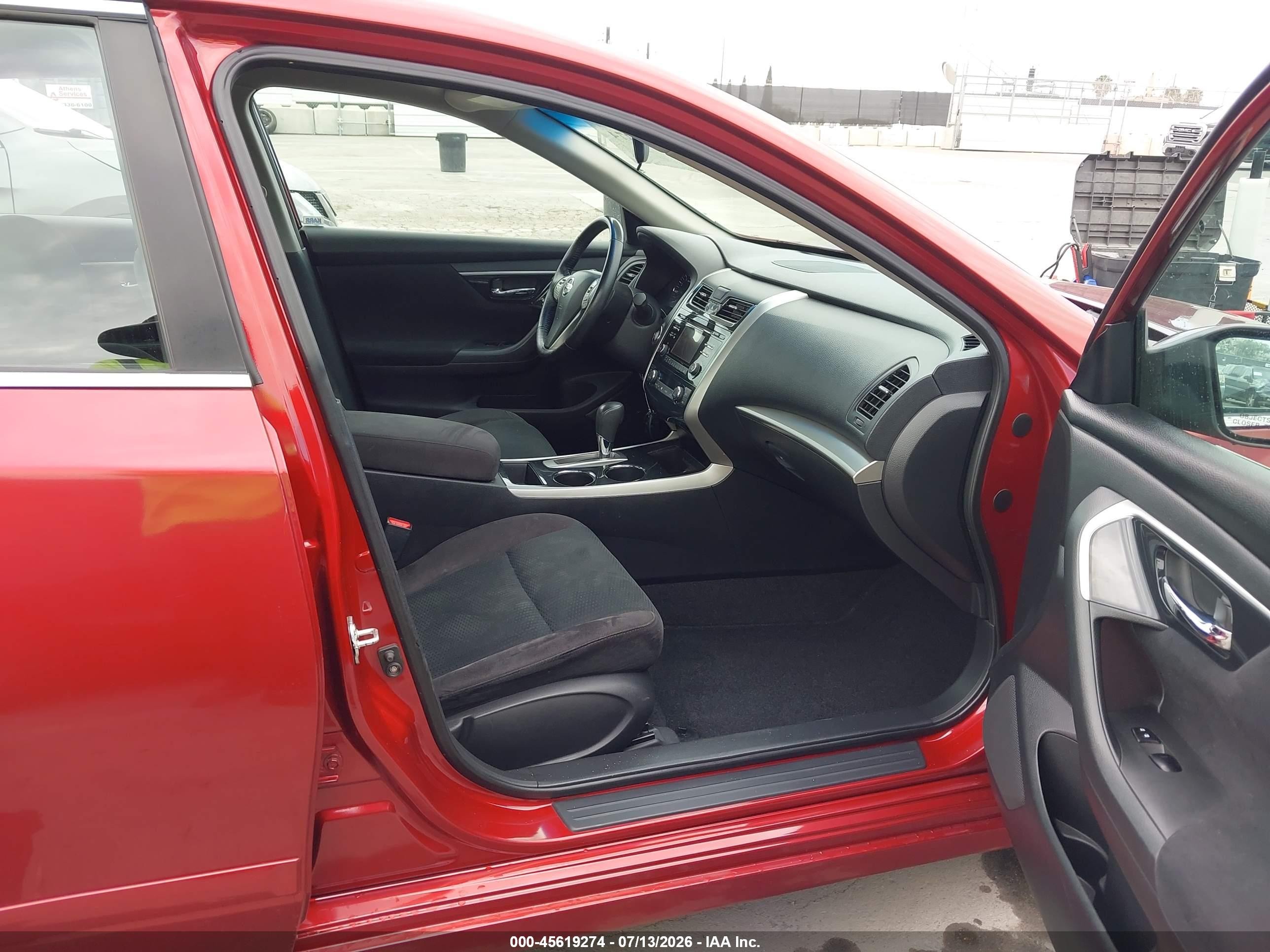 2014 Nissan Altima 2.5 Sv Red vin: 1N4AL3AP8EC191199