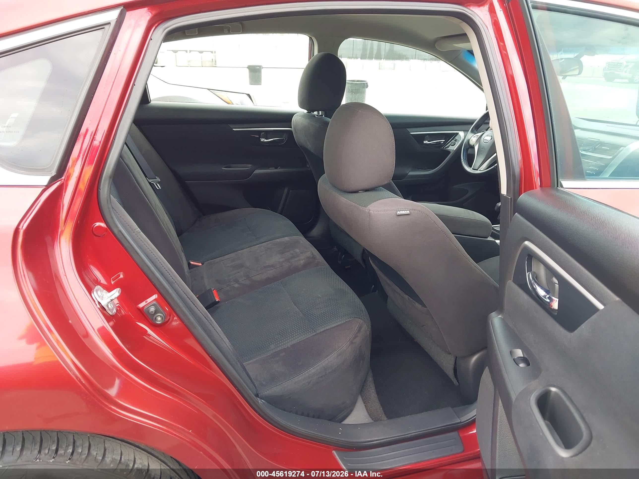 2014 Nissan Altima 2.5 Sv Red vin: 1N4AL3AP8EC191199