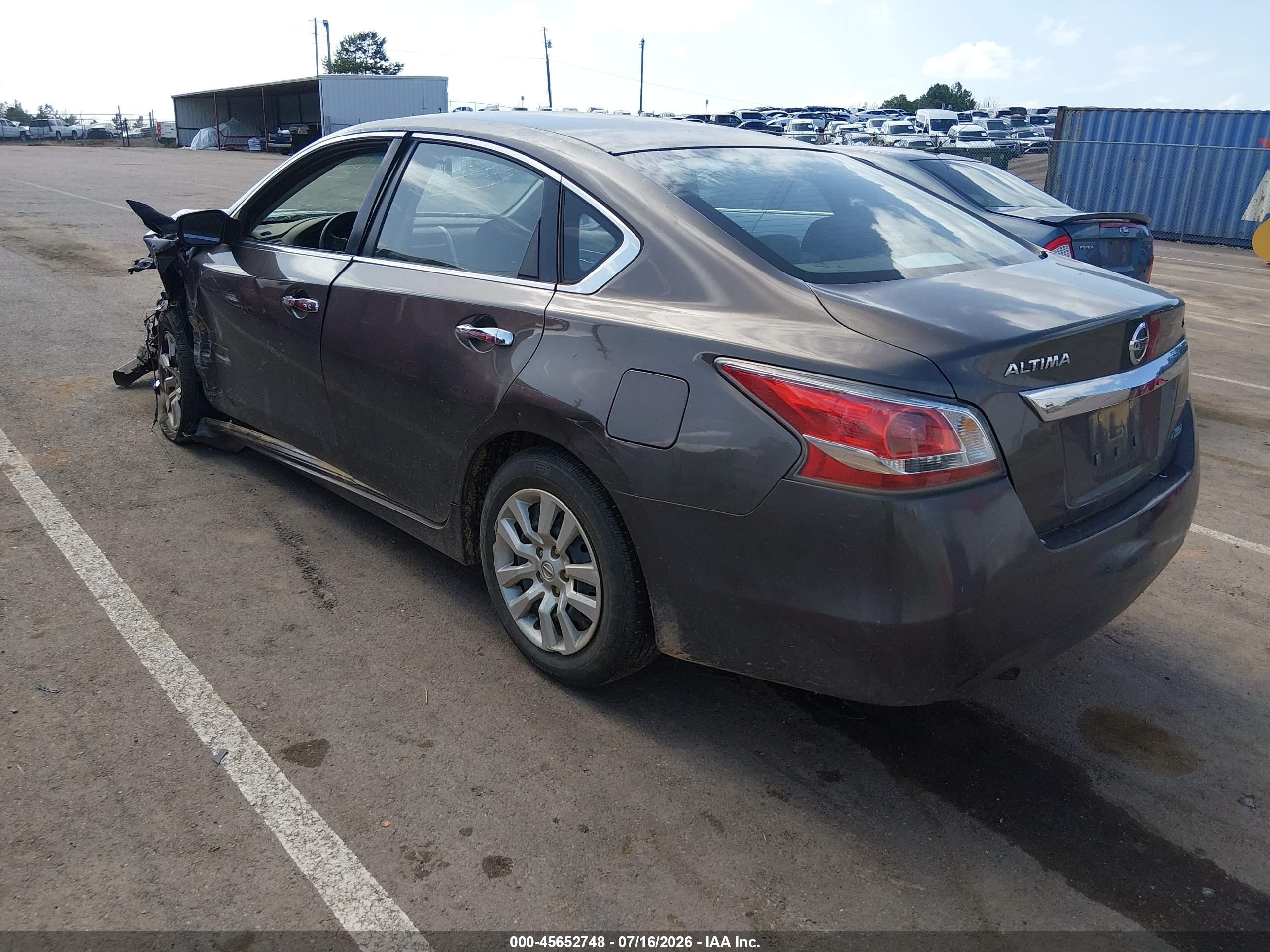 2014 Nissan Altima 2.5/2.5 S/2.5 Sl/2.5 Sv Gray vin: 1N4AL3AP8EC198833