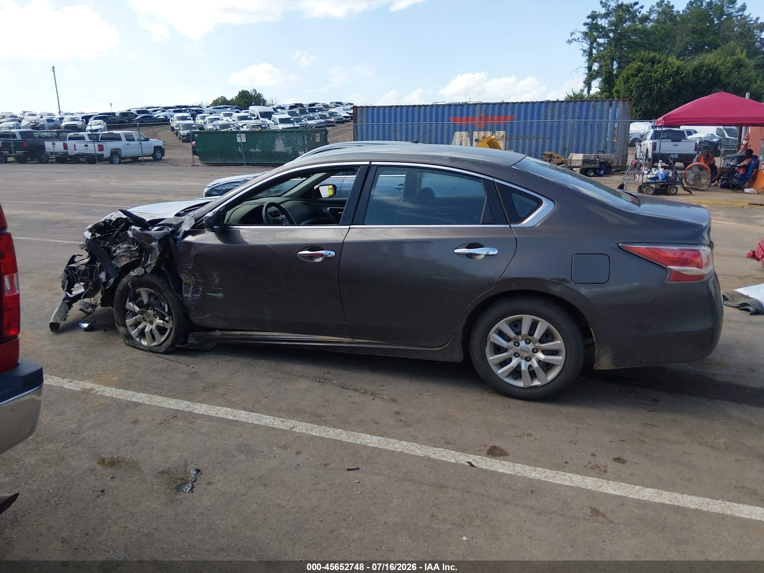 2014 Nissan Altima 2.5/2.5 S/2.5 Sl/2.5 Sv Gray vin: 1N4AL3AP8EC198833