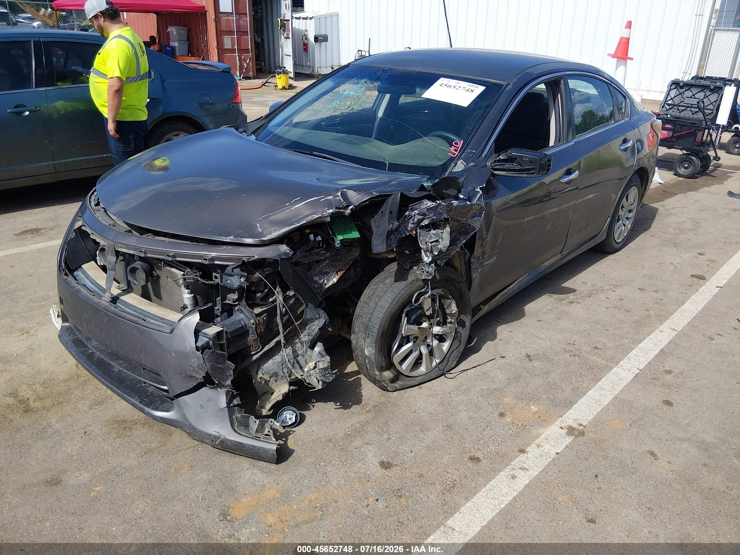 2014 Nissan Altima 2.5/2.5 S/2.5 Sl/2.5 Sv Gray vin: 1N4AL3AP8EC198833