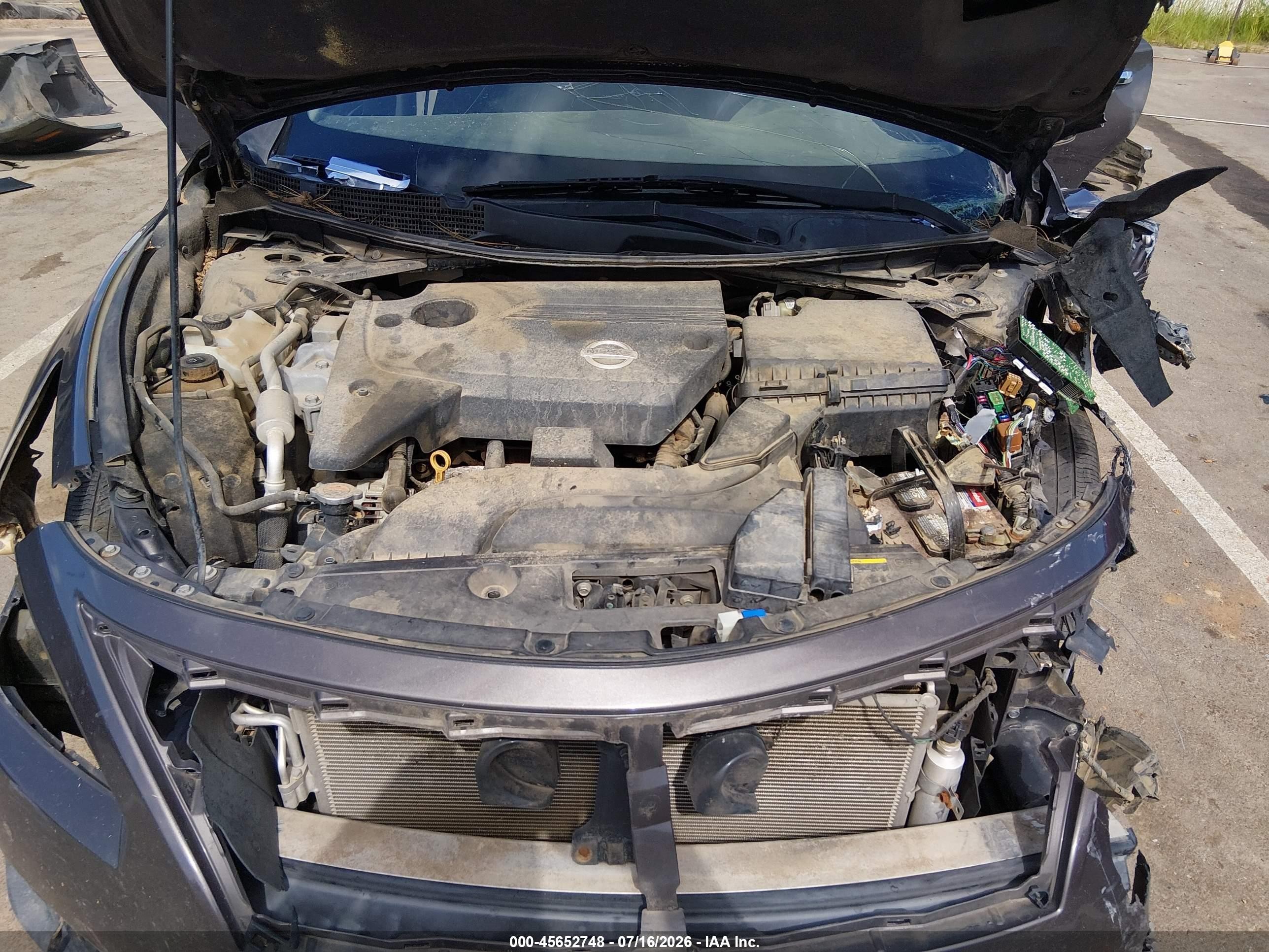 2014 Nissan Altima 2.5/2.5 S/2.5 Sl/2.5 Sv Gray vin: 1N4AL3AP8EC198833