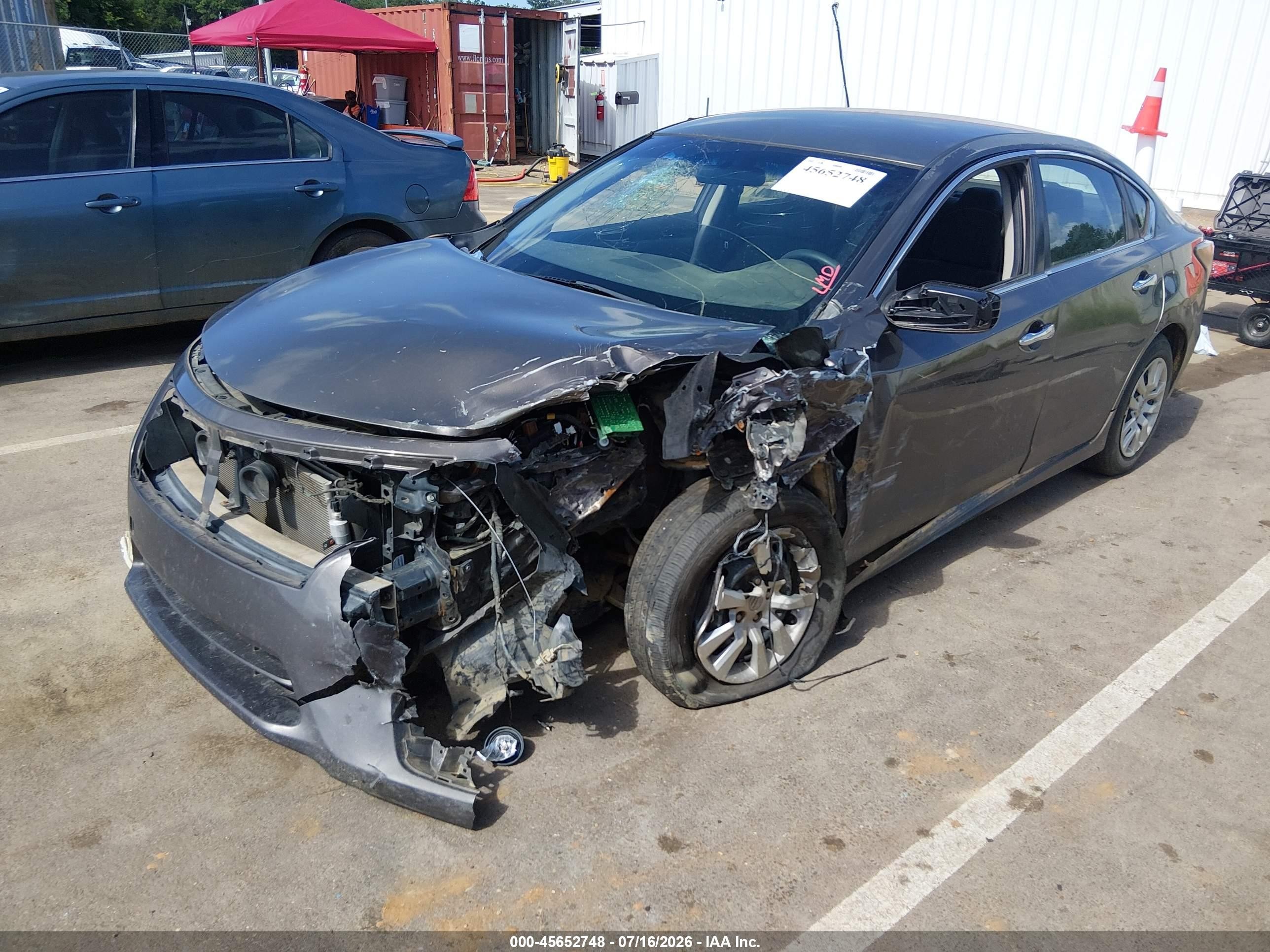 2014 Nissan Altima 2.5/2.5 S/2.5 Sl/2.5 Sv Gray vin: 1N4AL3AP8EC198833