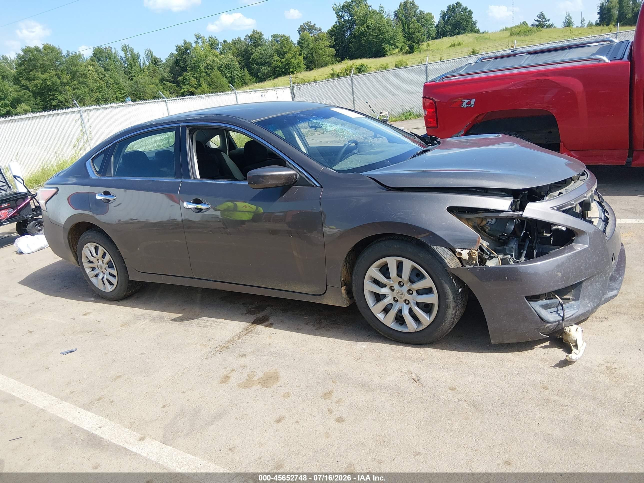 2014 Nissan Altima 2.5/2.5 S/2.5 Sl/2.5 Sv Gray vin: 1N4AL3AP8EC198833
