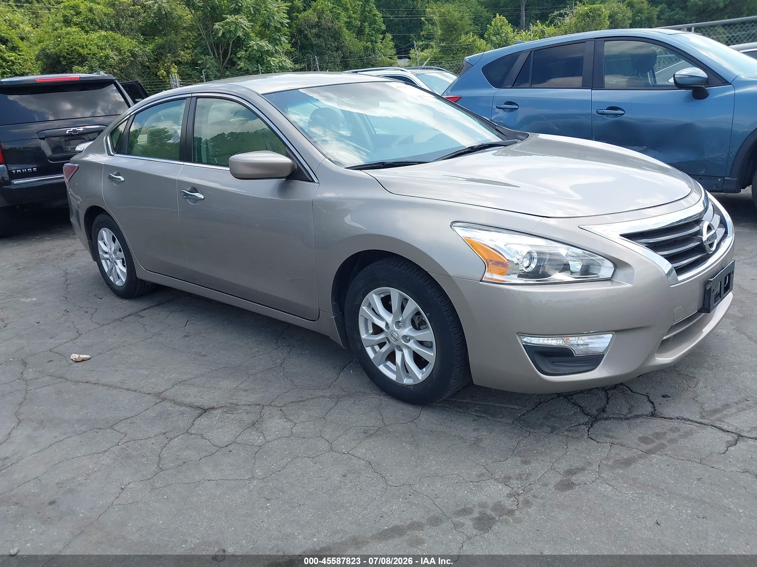 2014 Nissan Altima 2.5 S Tan vin: 1N4AL3AP8EC204078