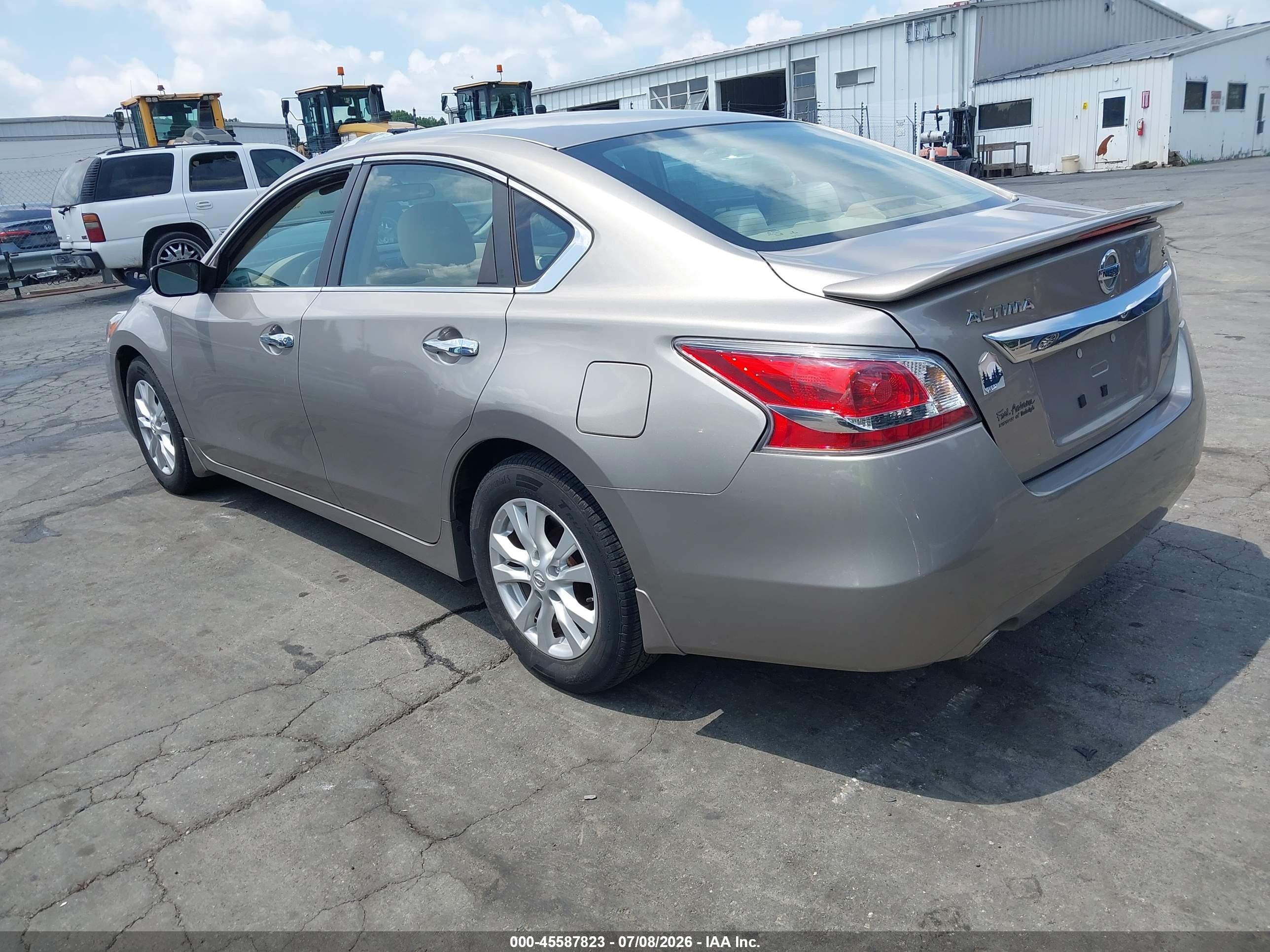 2014 Nissan Altima 2.5 S Tan vin: 1N4AL3AP8EC204078
