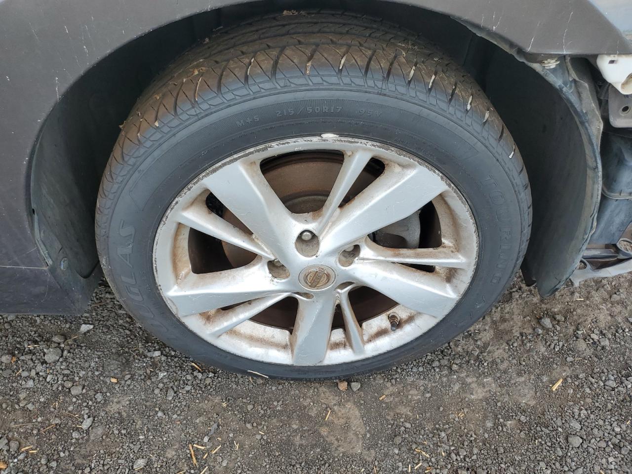2014 Niss Altima Желто-коричневый vin: 1N4AL3AP8EC265771 Damage: Right Front Wheel, Curb Rash, > 12 inches