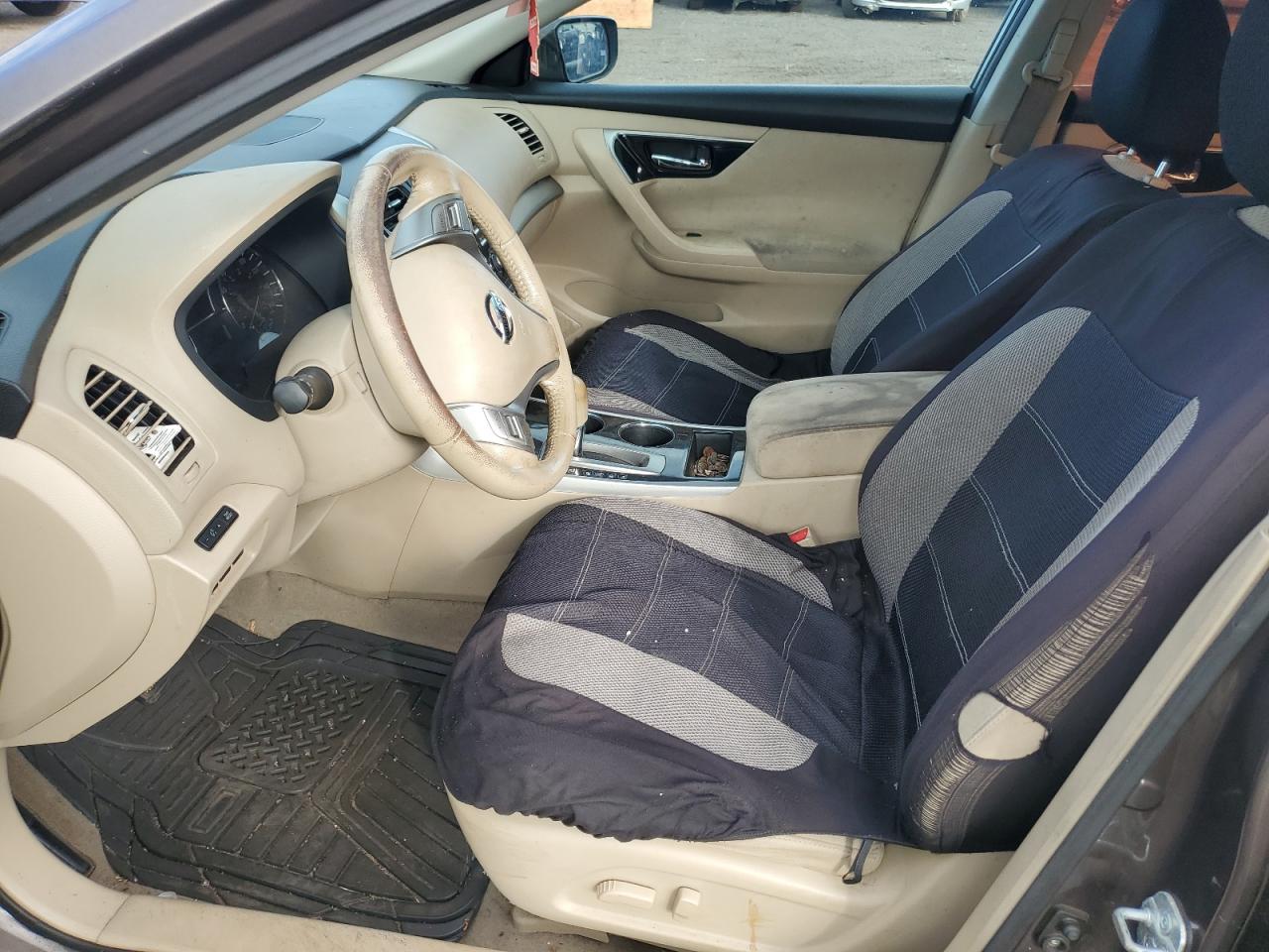 2014 Niss Altima Желто-коричневый vin: 1N4AL3AP8EC265771 Damage: Steering Wheel, Worn, Replacement Required