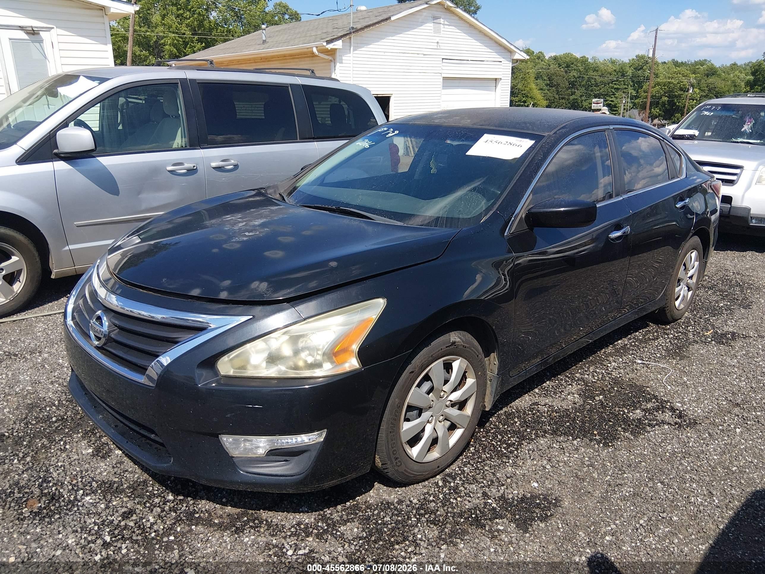 2014 Nissan Altima 2.5 Black vin: 1N4AL3AP8EC266130