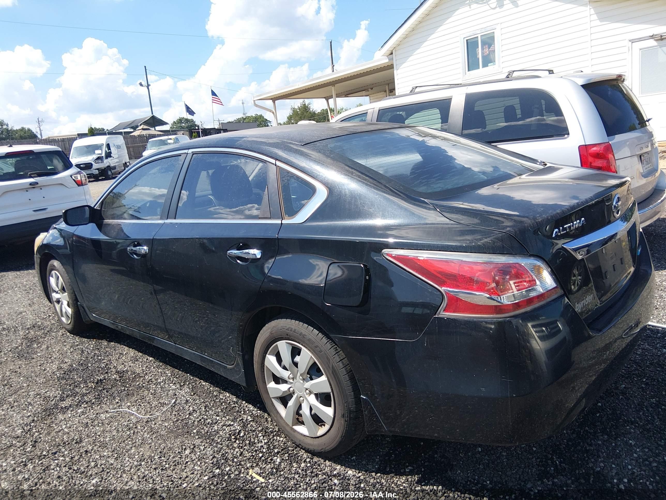 2014 Nissan Altima 2.5 Black vin: 1N4AL3AP8EC266130