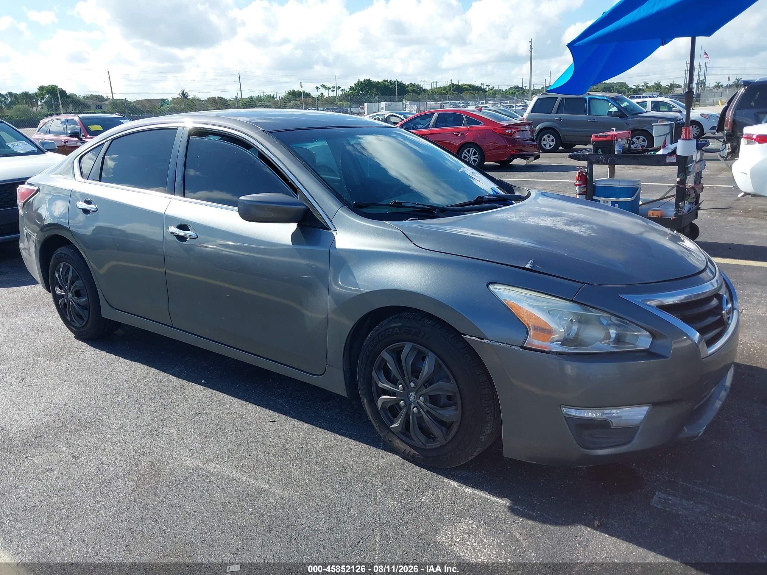2014 Nissan Altima 2.5/2.5 S/2.5 Sl/2.5 Sv Gray vin: 1N4AL3AP8EC266502