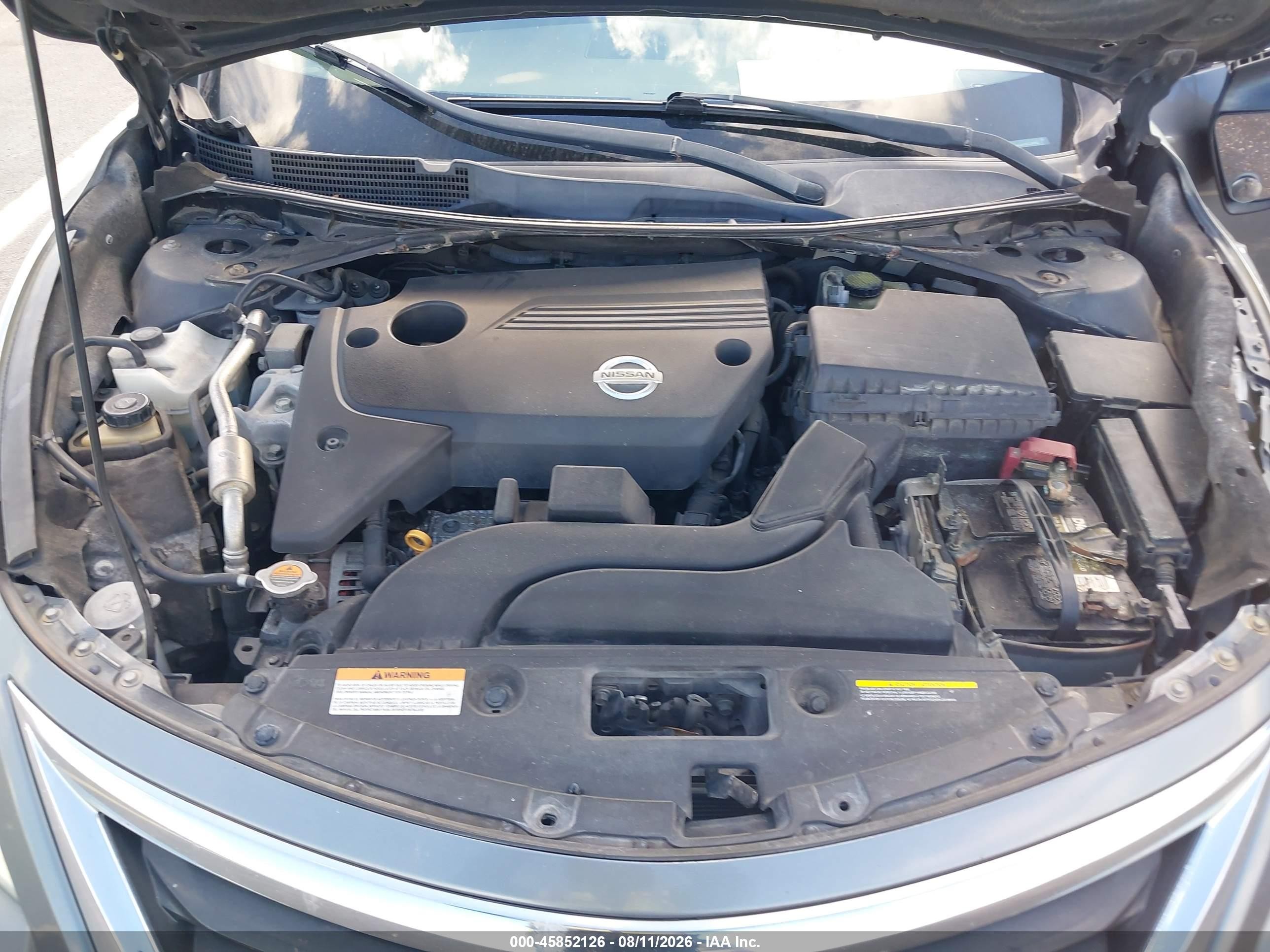 2014 Nissan Altima 2.5/2.5 S/2.5 Sl/2.5 Sv Gray vin: 1N4AL3AP8EC266502