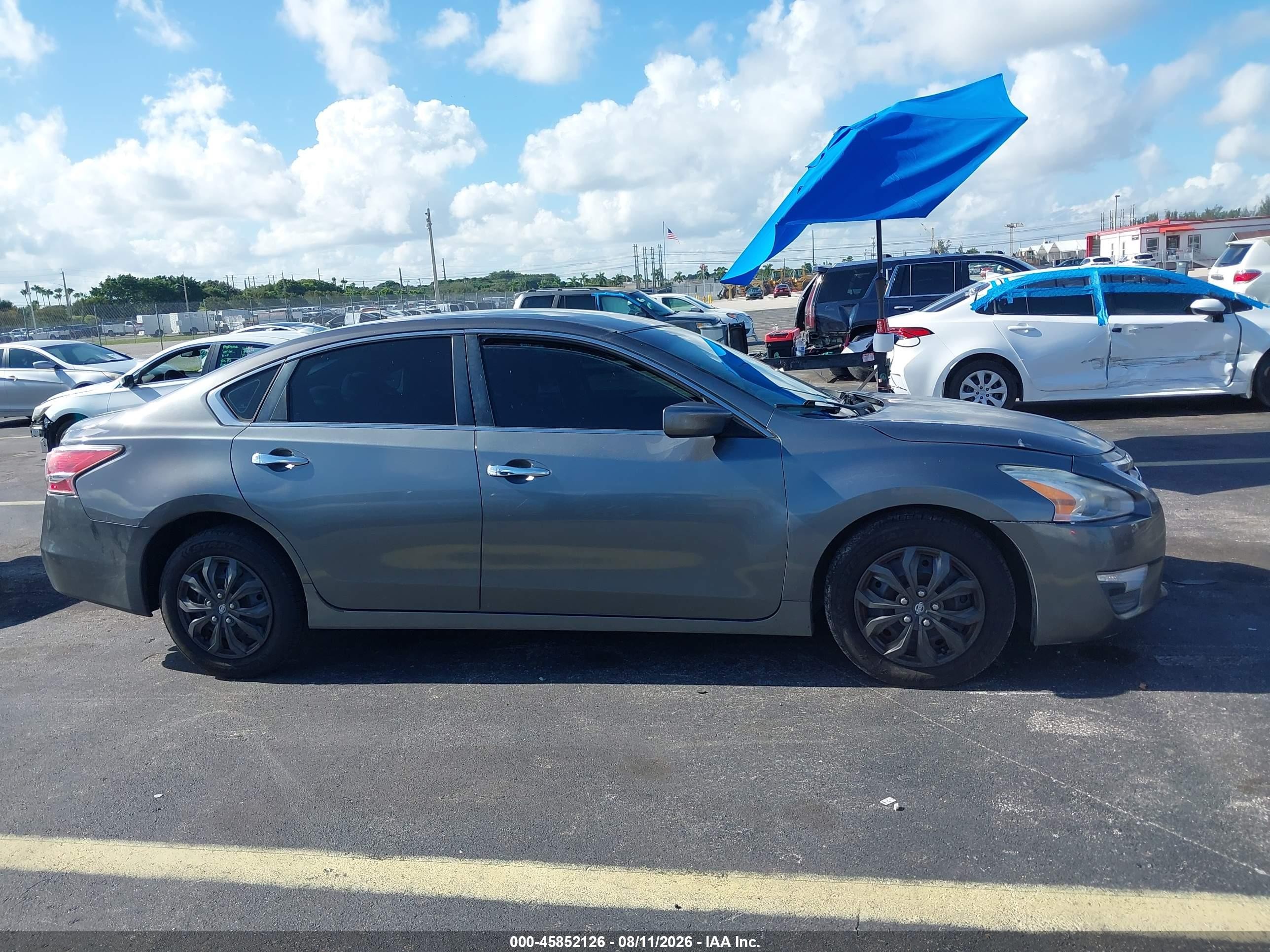 2014 Nissan Altima 2.5/2.5 S/2.5 Sl/2.5 Sv Gray vin: 1N4AL3AP8EC266502