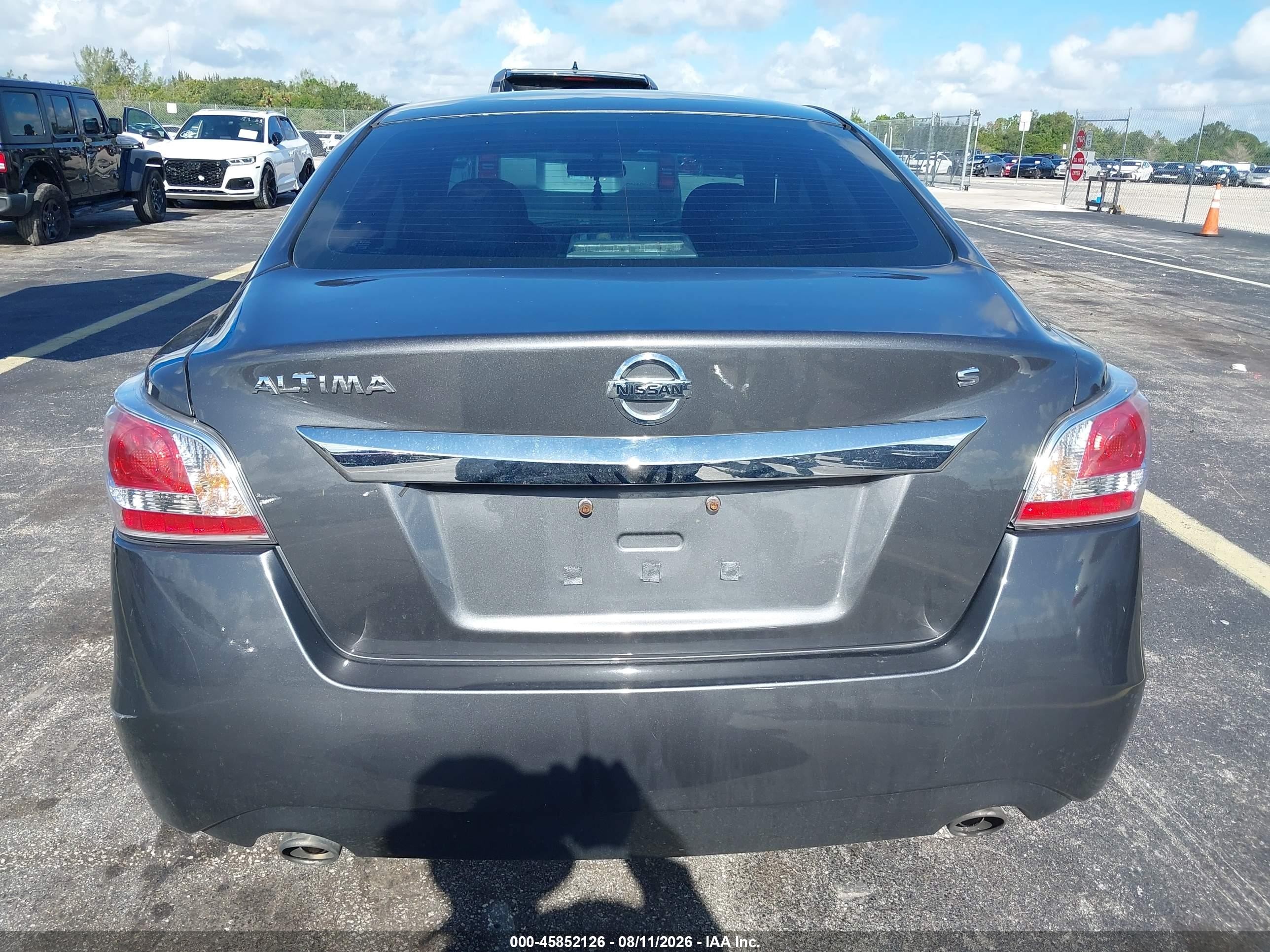 2014 Nissan Altima 2.5/2.5 S/2.5 Sl/2.5 Sv Gray vin: 1N4AL3AP8EC266502
