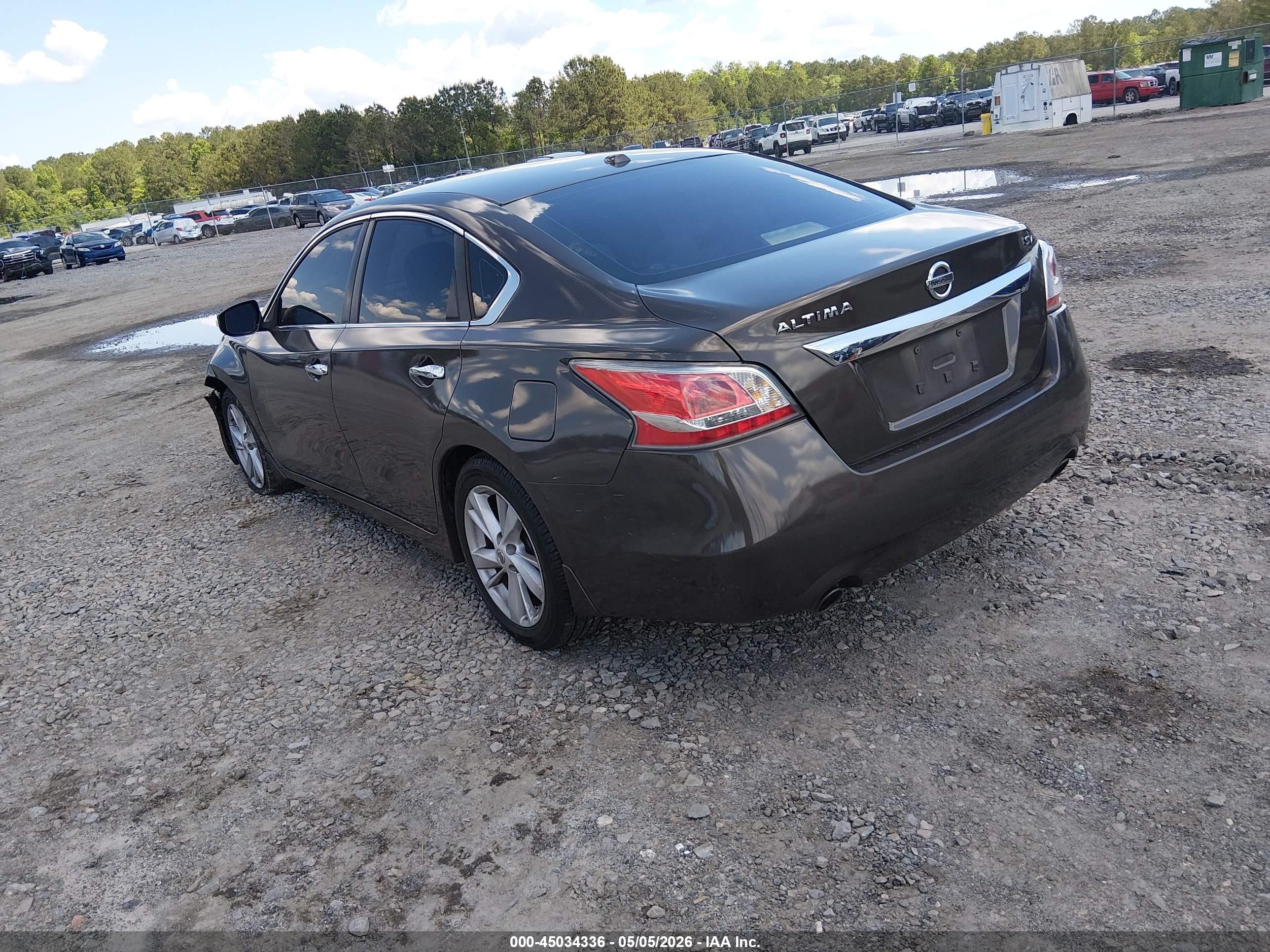 2014 Nissan Altima 2.5 Sv Brown vin: 1N4AL3AP8EC271912