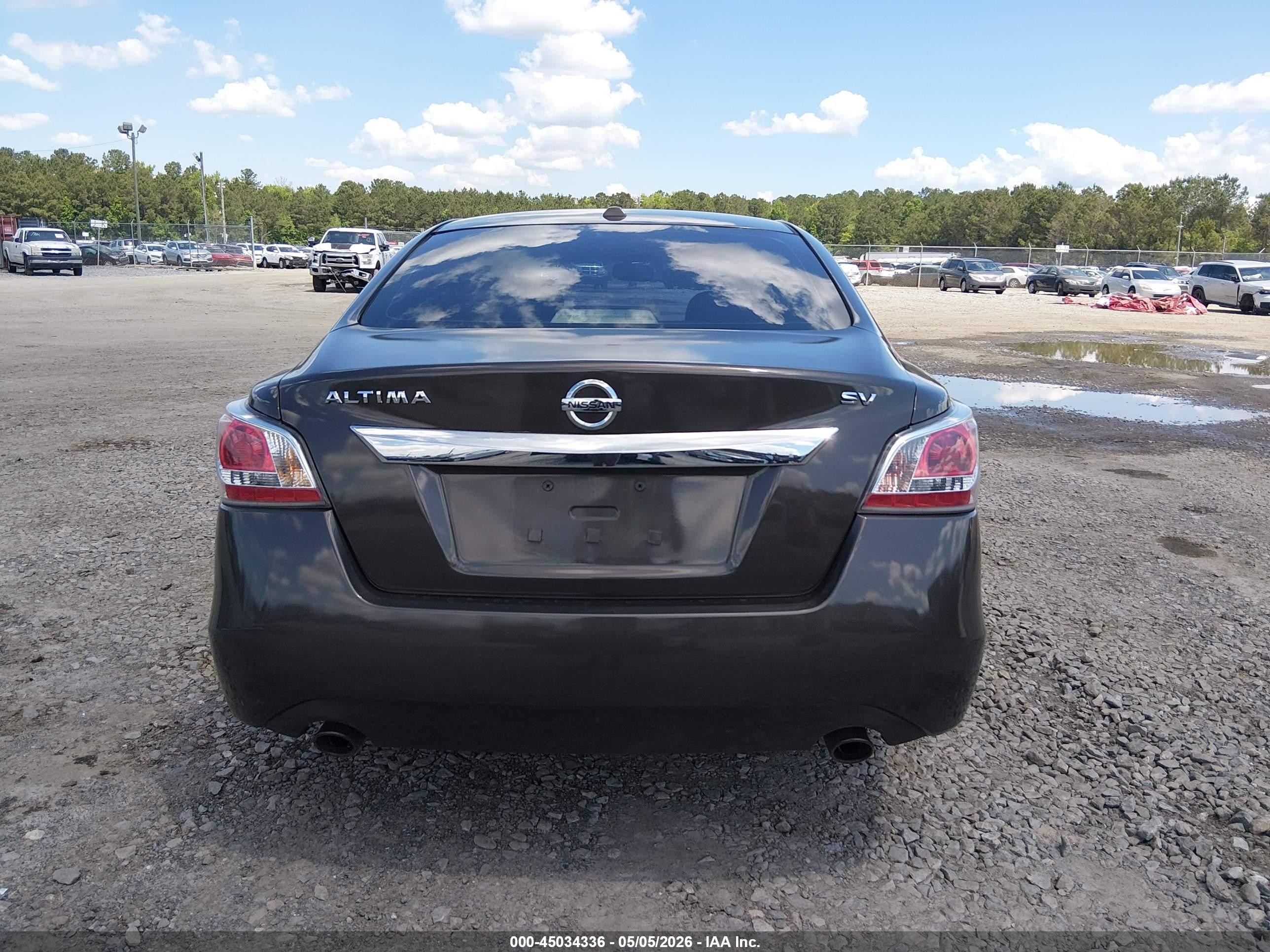 2014 Nissan Altima 2.5 Sv Brown vin: 1N4AL3AP8EC271912