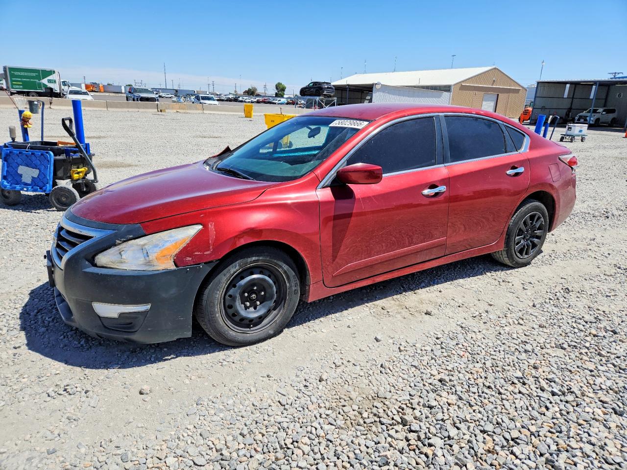 2014 Nissan Altima 2.5 S Red vin: 1N4AL3AP8EC273689