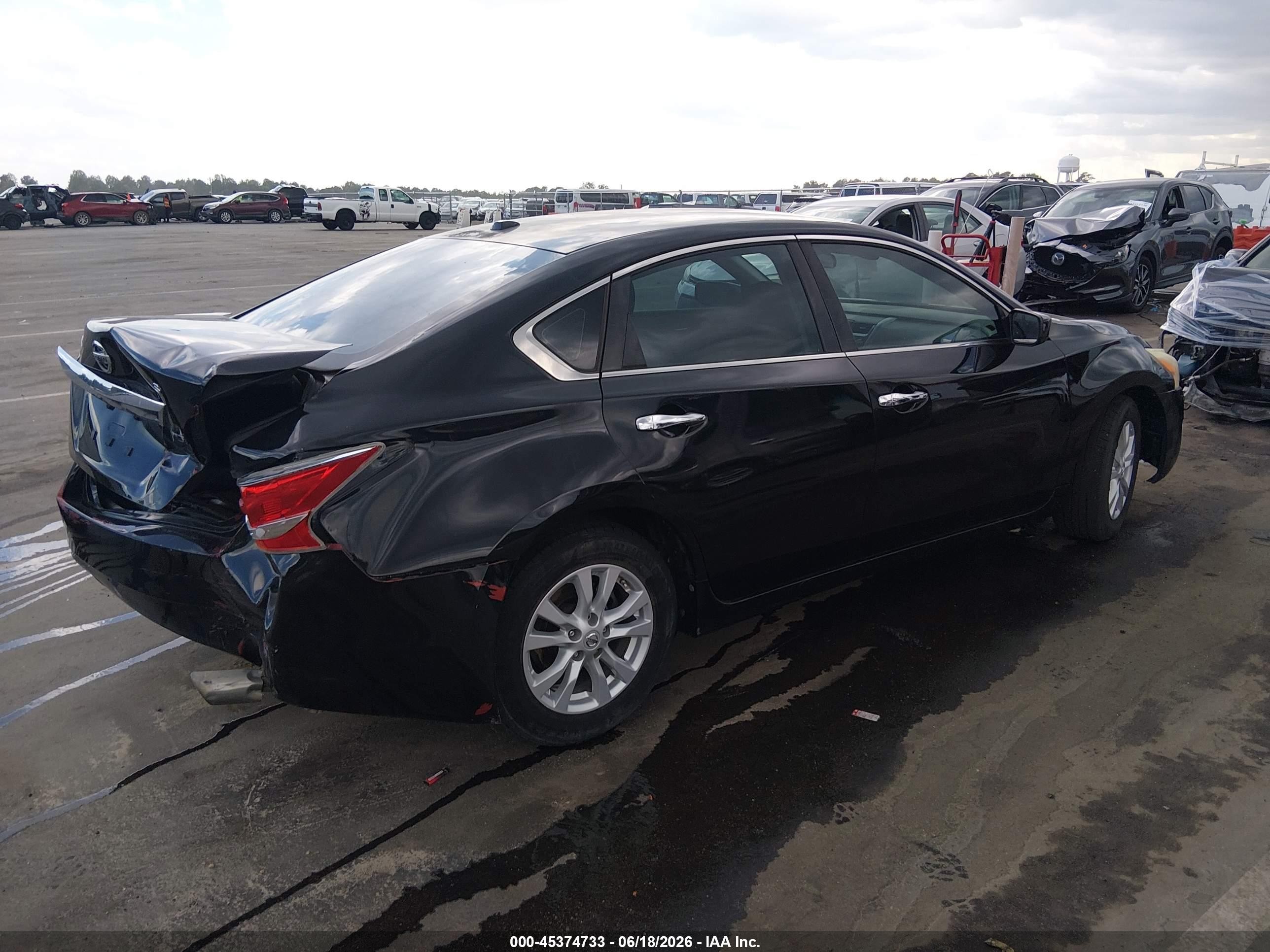 2014 Nissan Altima 2.5 S Black vin: 1N4AL3AP8EC284045