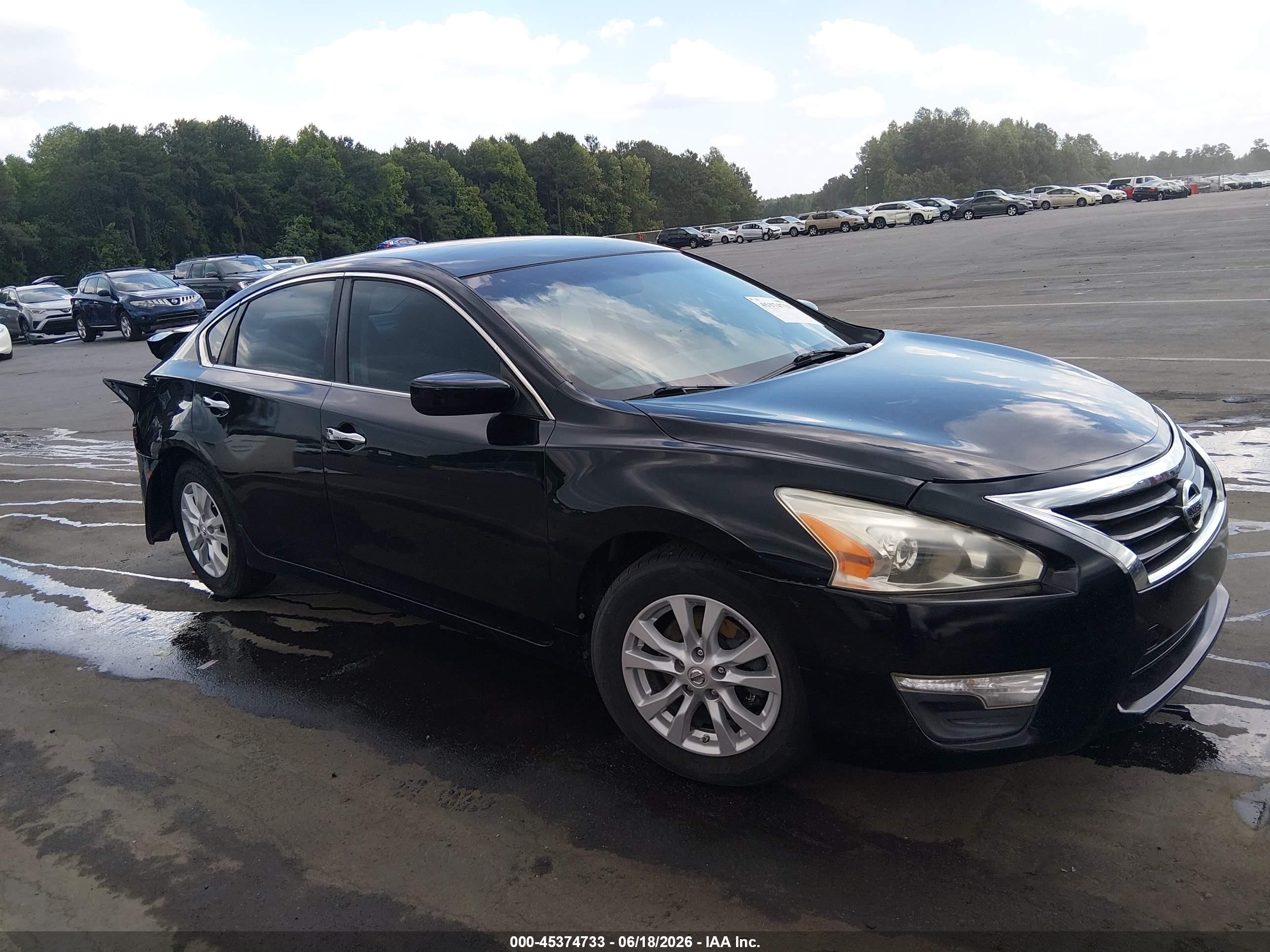 2014 Nissan Altima 2.5 S Black vin: 1N4AL3AP8EC284045