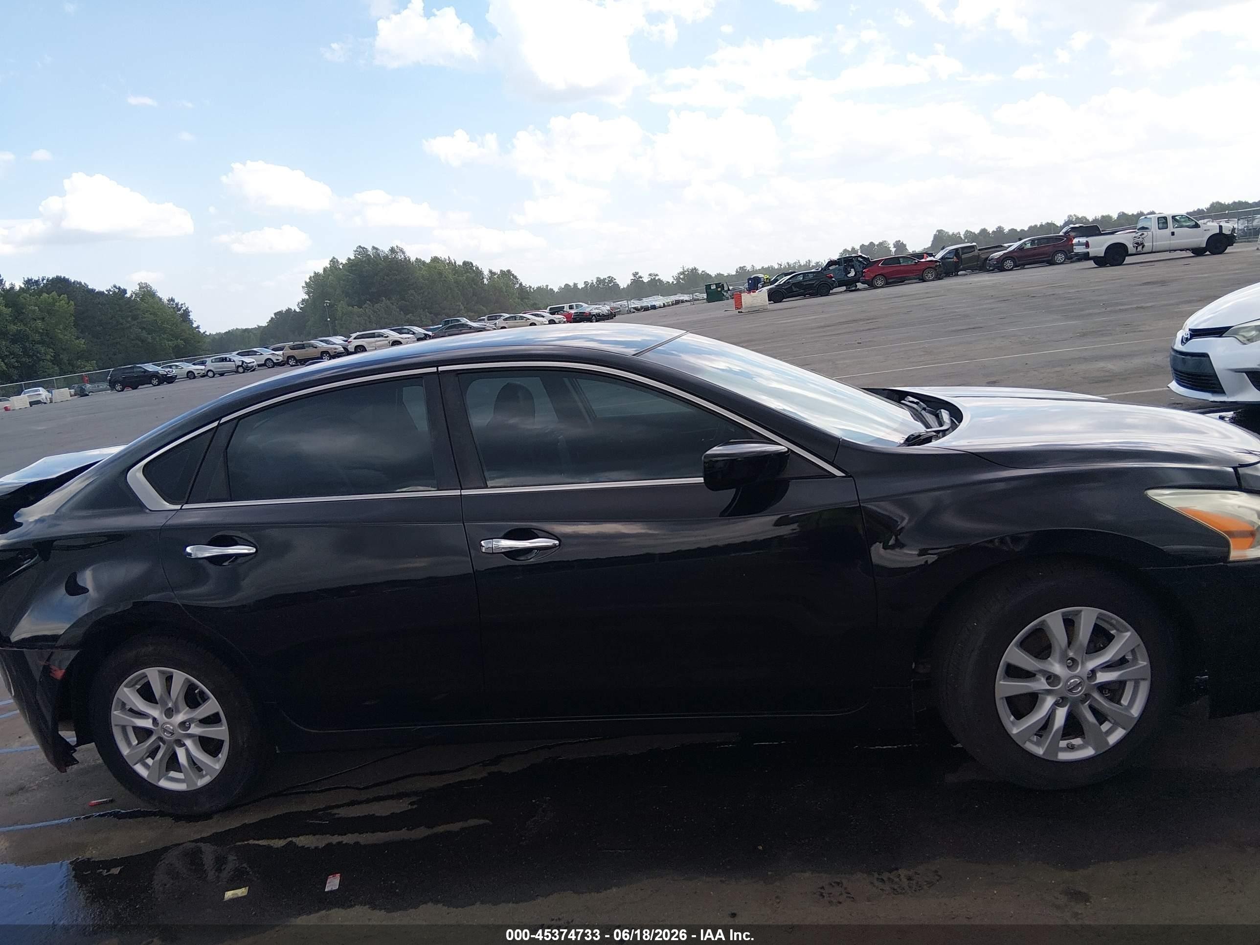 2014 Nissan Altima 2.5 S Black vin: 1N4AL3AP8EC284045