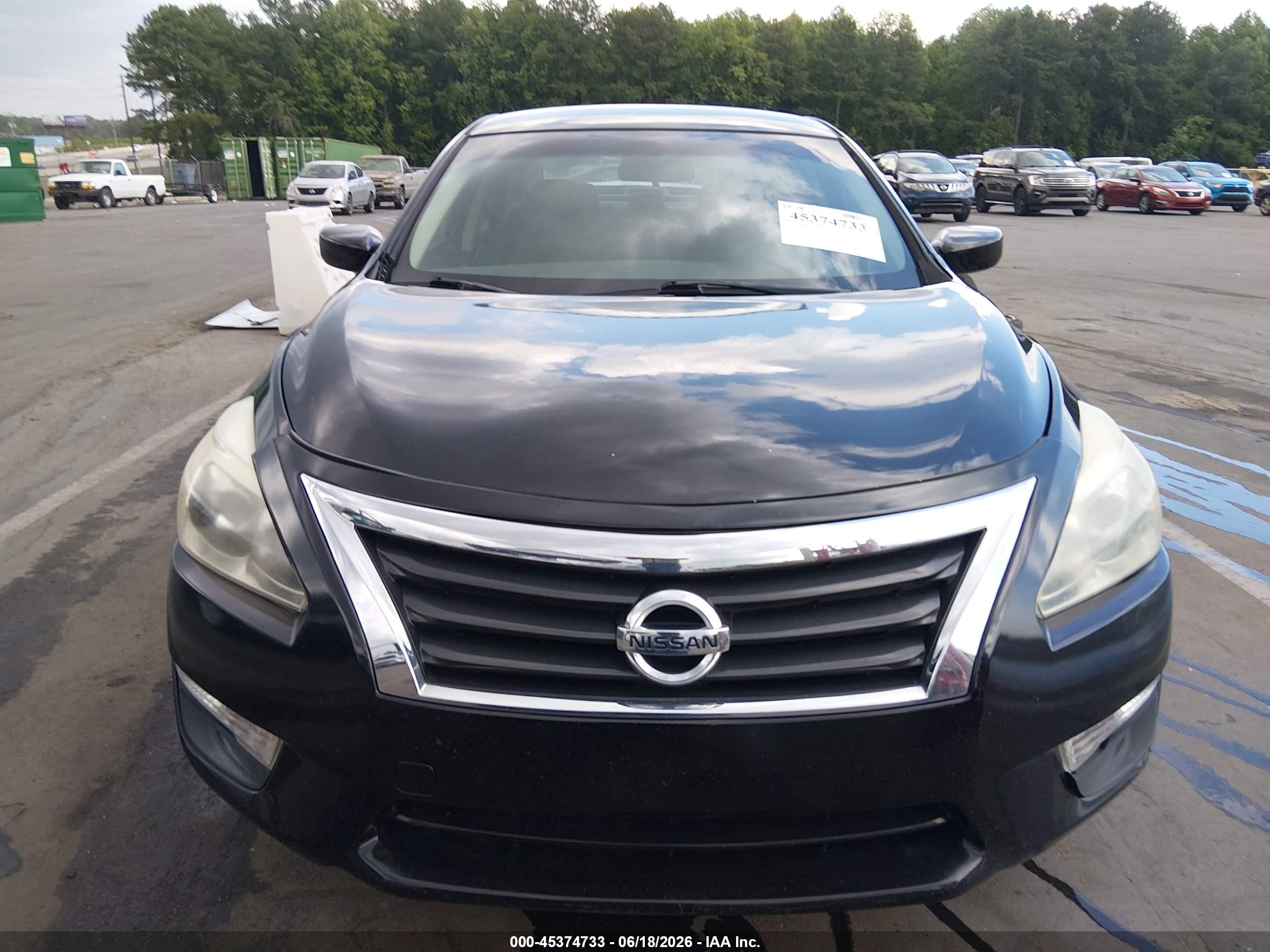 2014 Nissan Altima 2.5 S Black vin: 1N4AL3AP8EC284045