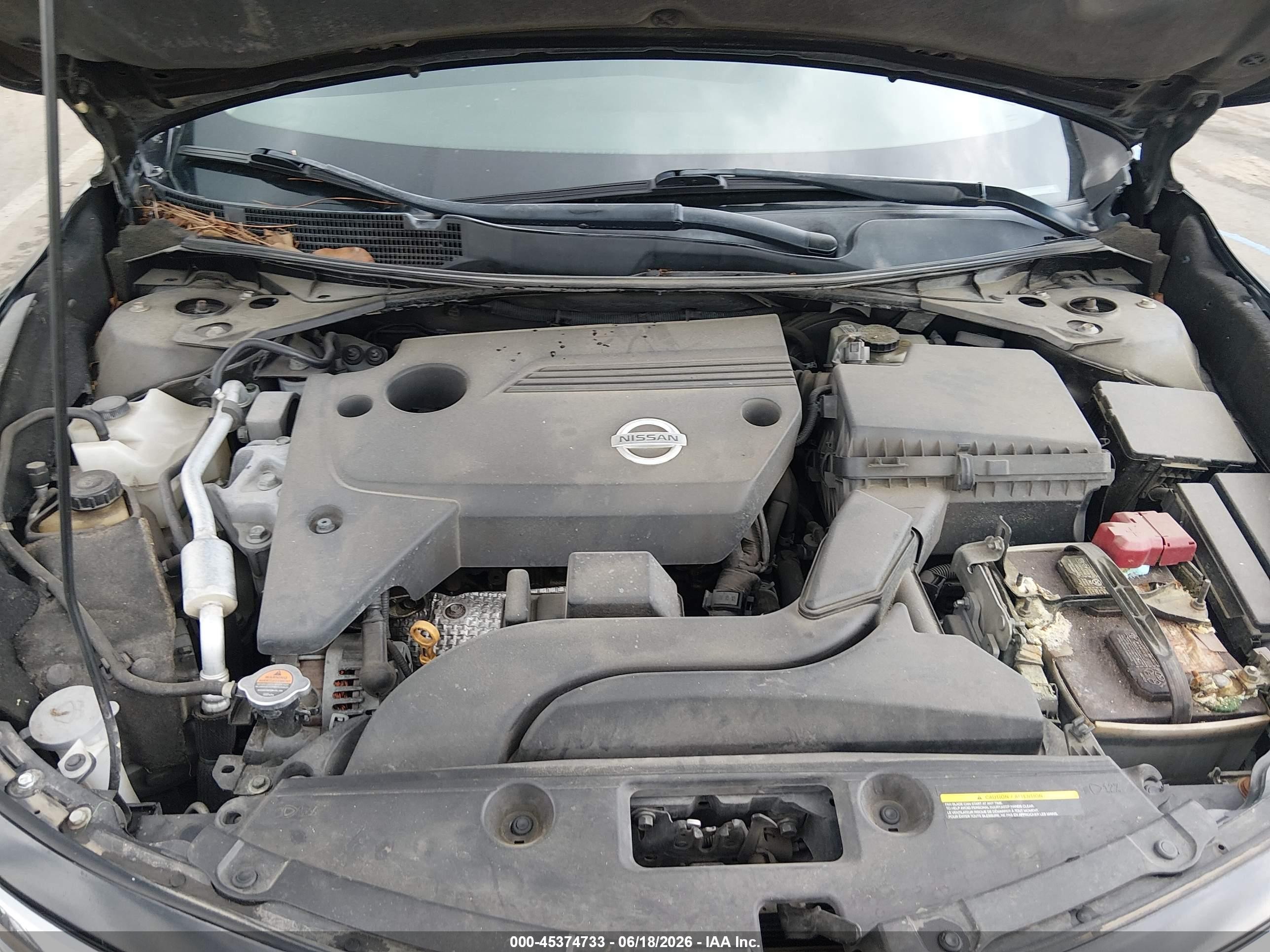 2014 Nissan Altima 2.5 S Black vin: 1N4AL3AP8EC284045